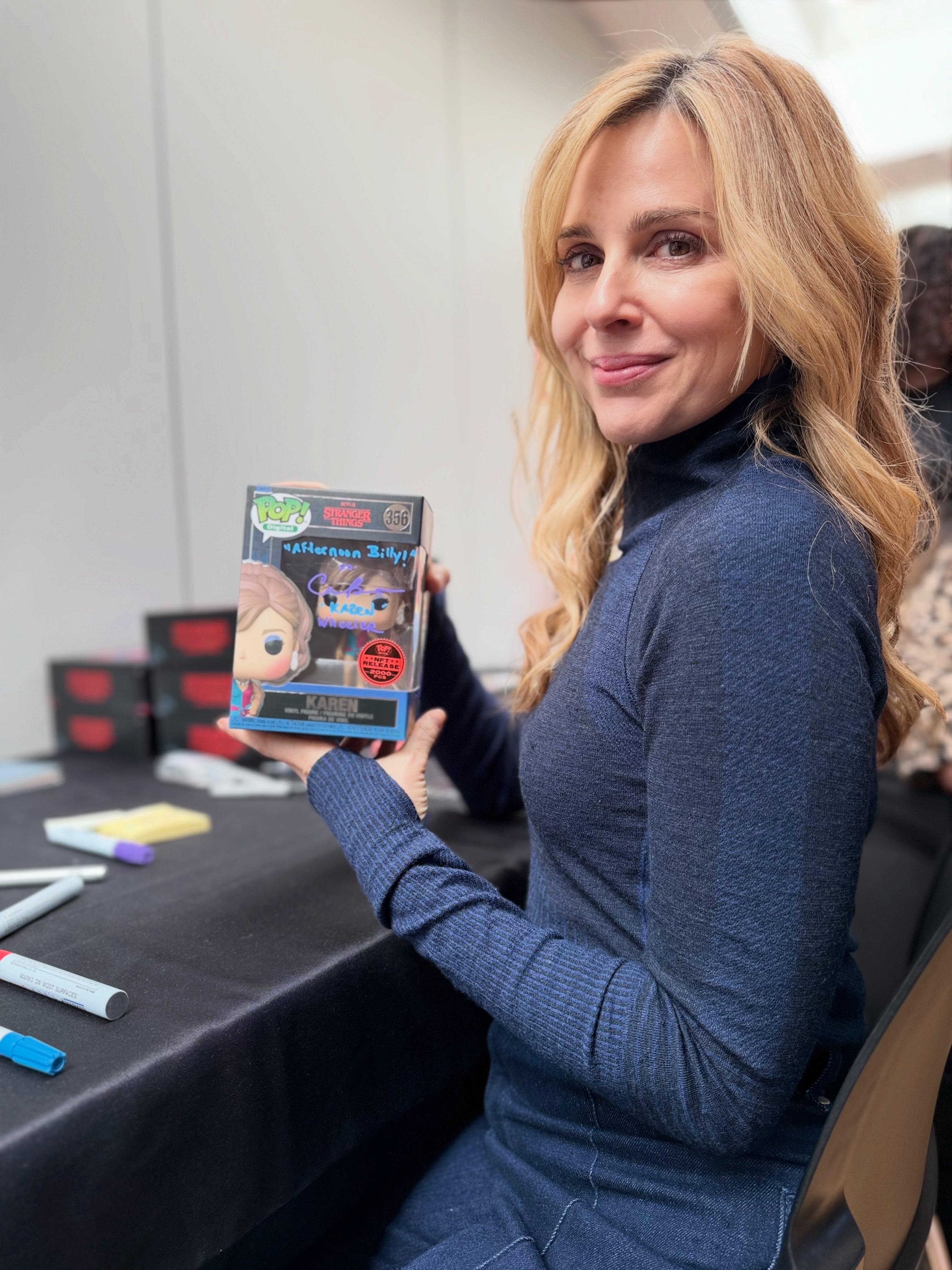 Cara Buono Autograph Signing Complete with StarSpot! | Karen Wheeler in Stranger Things