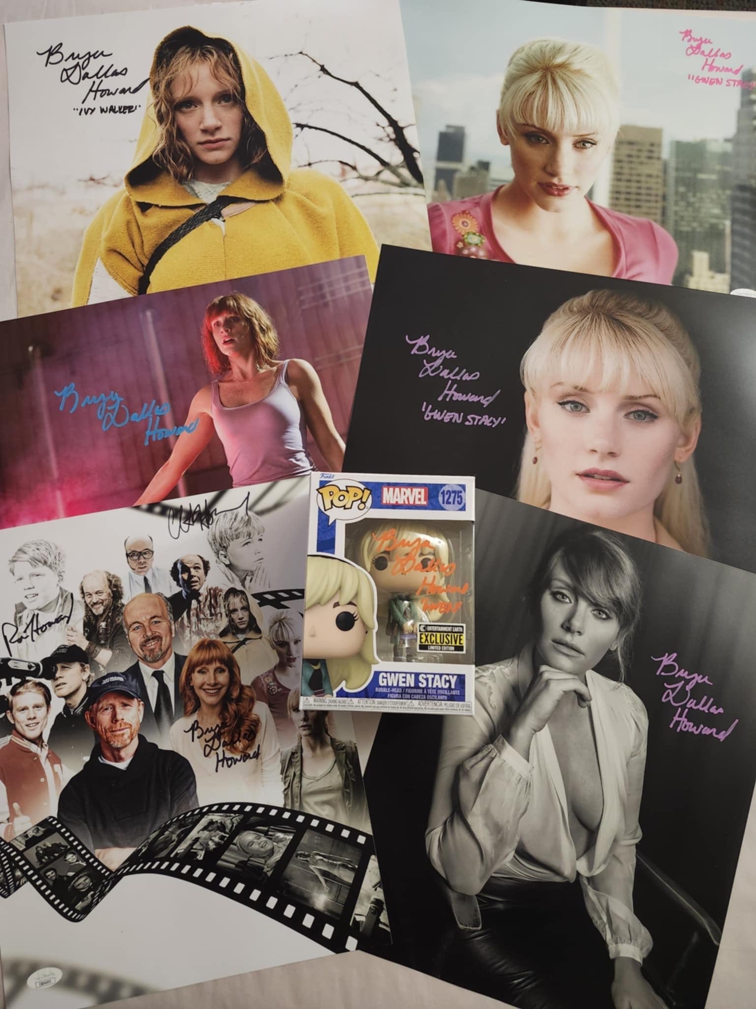 Bryce Dallas Howard Signed Collectibles – Back in Stock!