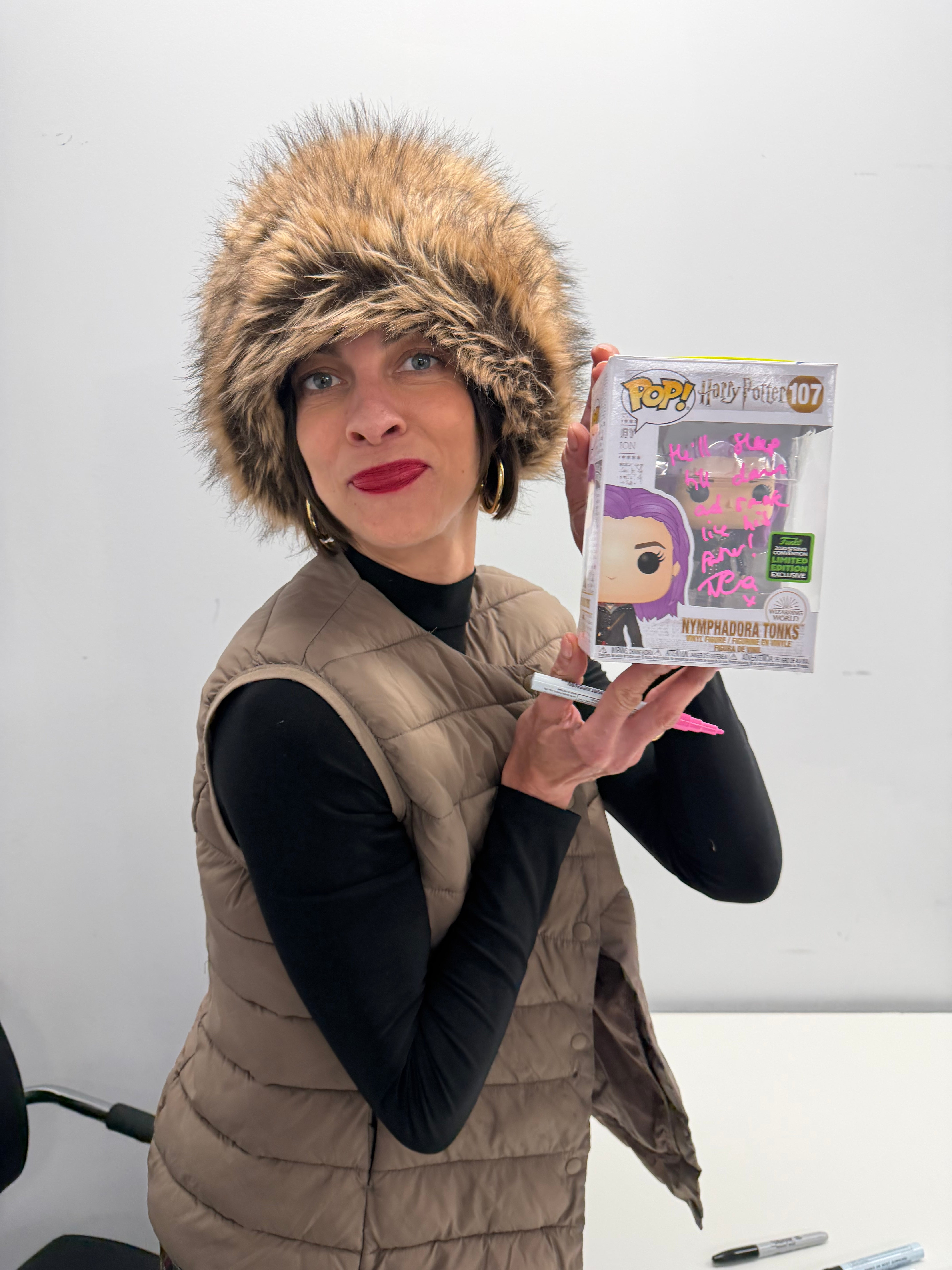 Natalia Tena's Epic Autograph Signing with StarSpot! | Nymphadora Tonks in Harry Potter | Osha in Game of Thrones | Xi'an in Star Wars the Mandalorian & more!