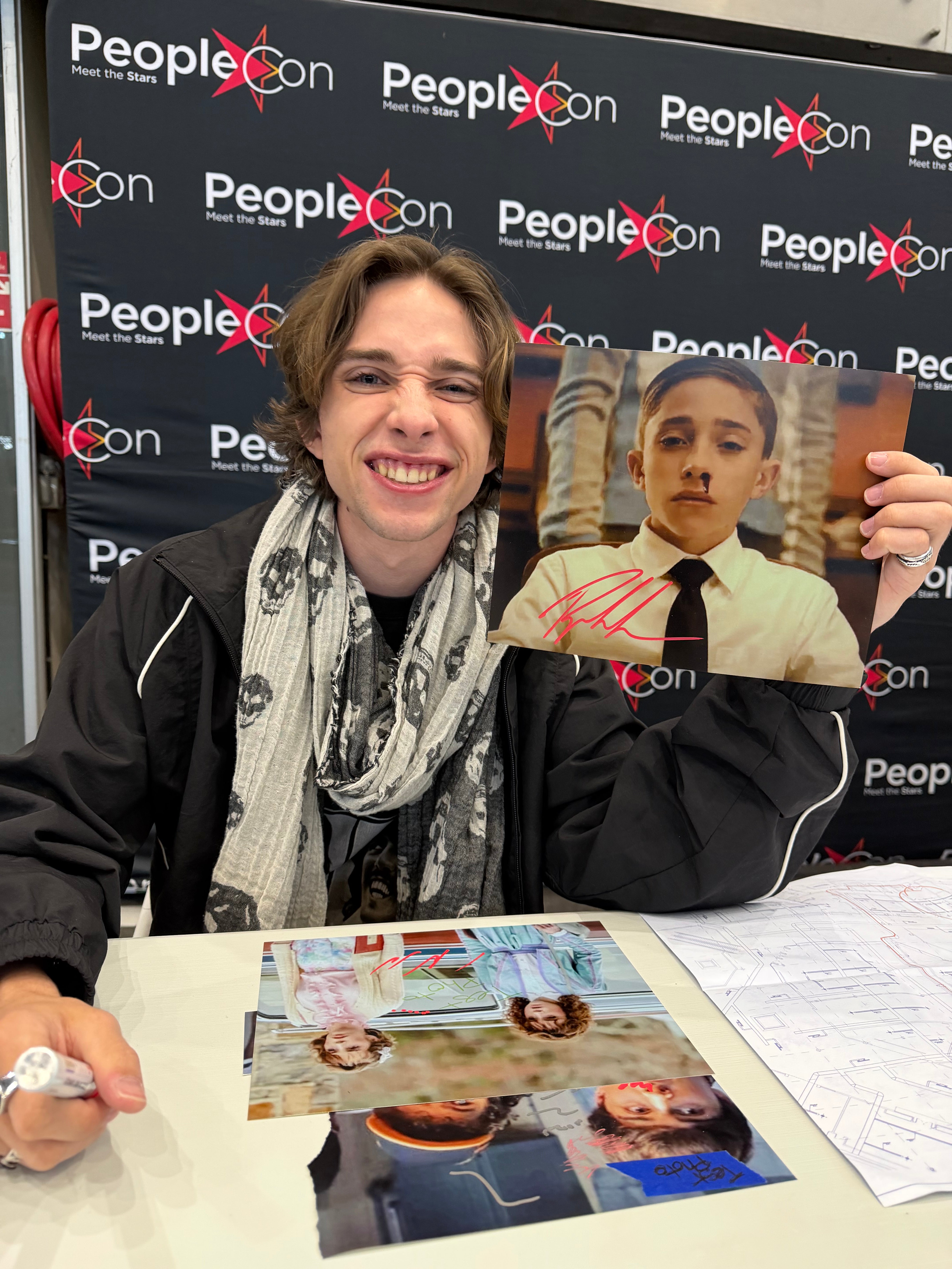 Raphael Luce Autograph Signing Complete with StarSpot! | Young Henry Creel in Stranger Things