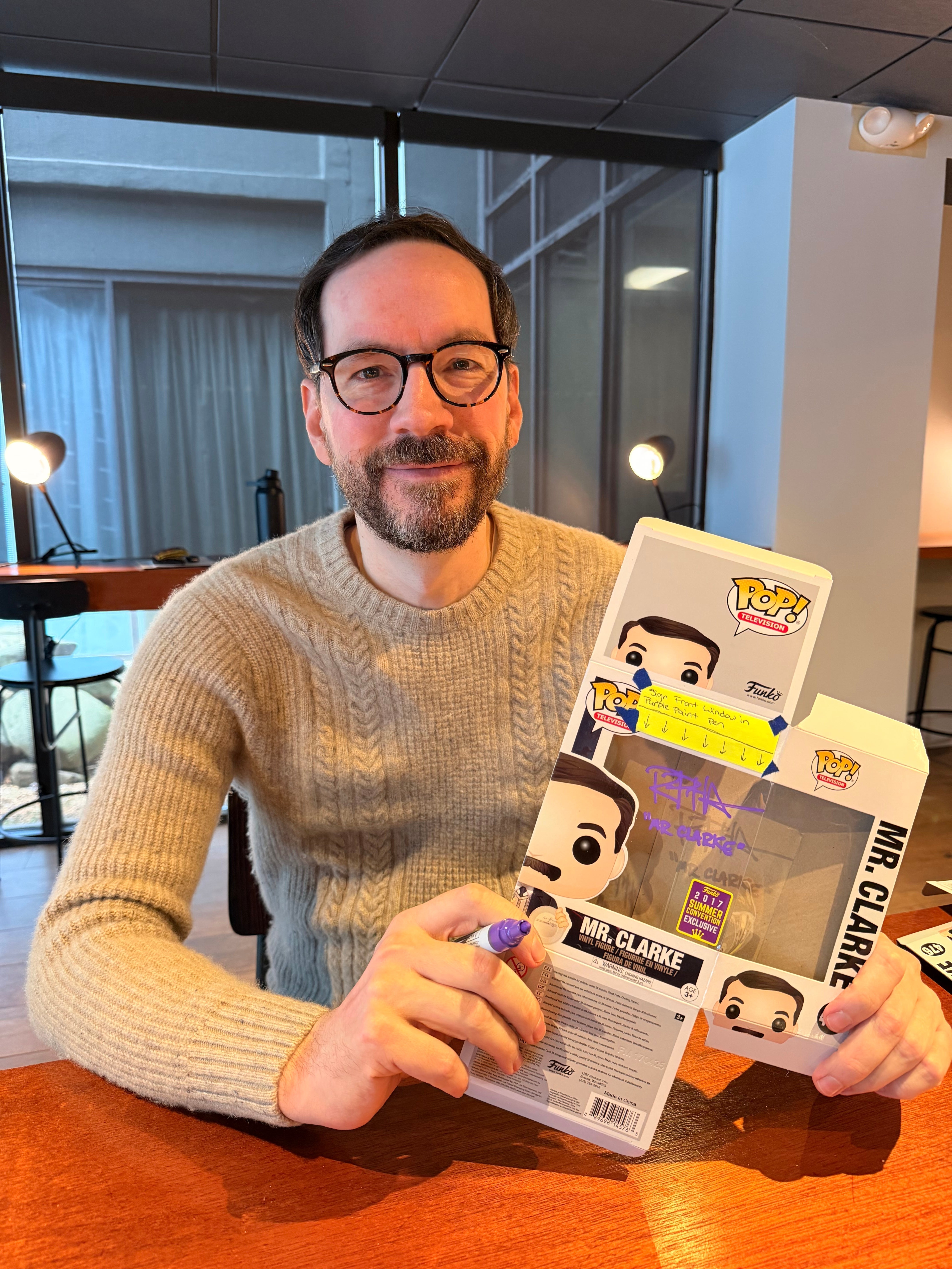 Randy Haven's Epic Autograph Signing with StarSpot! | Mr. Clarke in Stranger Things