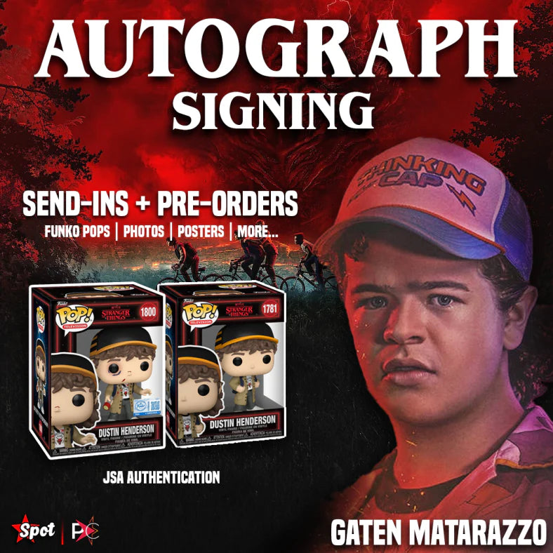 Gaten Matarazzo to Sign for StarSpot! | Dustin Henderson in Stranger Things & More!