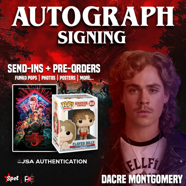Dacre Montgomery to Sign for StarSpot! | Billy Hargrove in Stranger Things