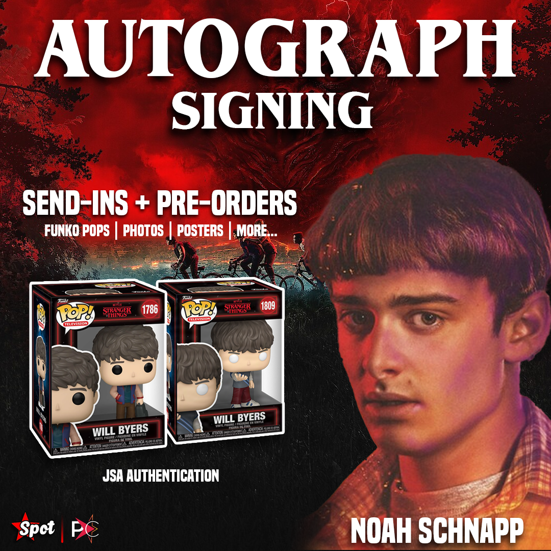 Noah Schnapp to Sign for StarSpot! | Will Byers in Stranger Things & M