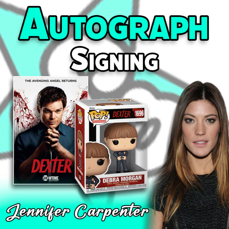 Jennifer Carpenter to Sign for StarSpot! | Debra Morgan & Dual-Signed Dexter Collectibles