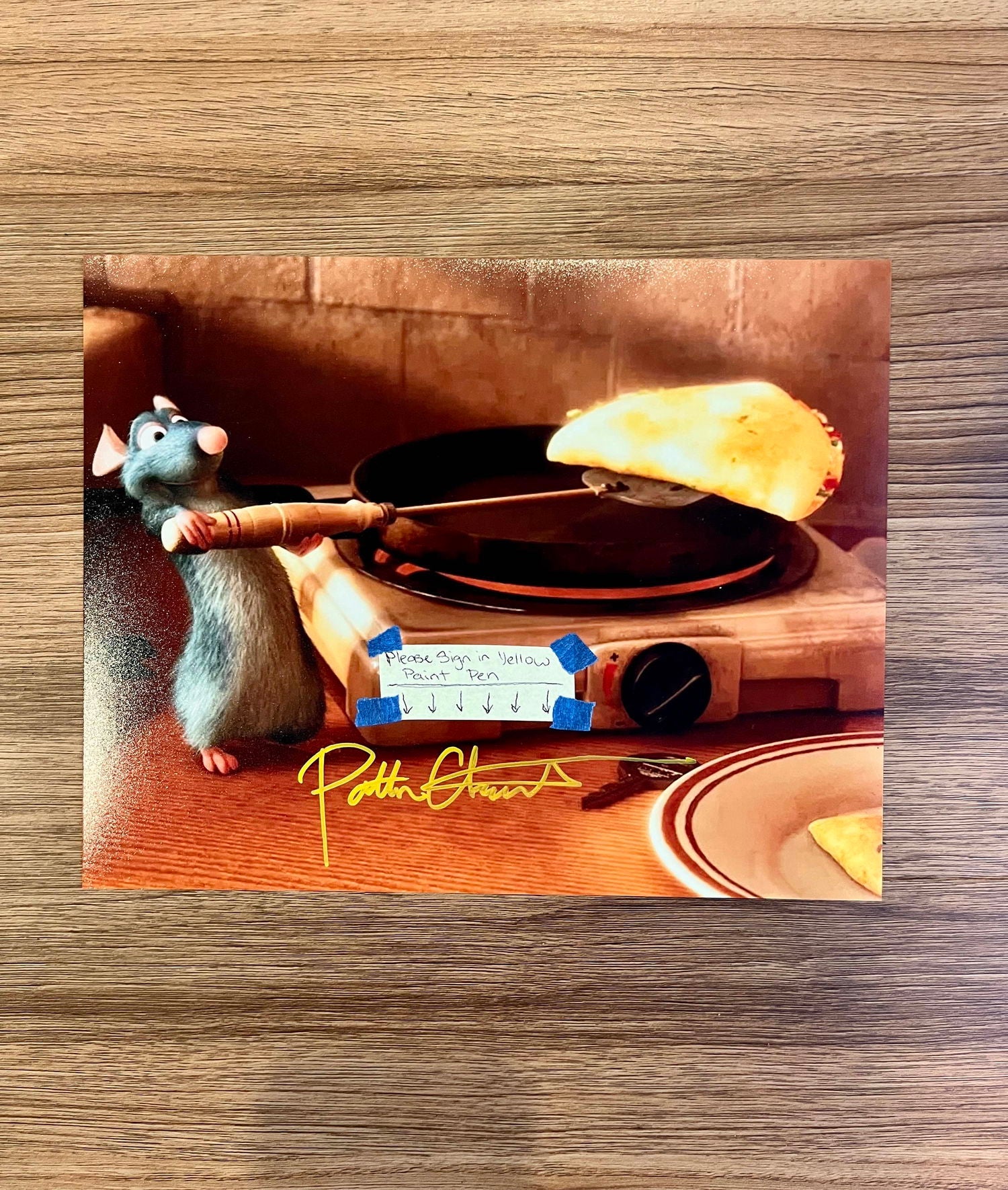 Patton Oswalt Items have been signed!