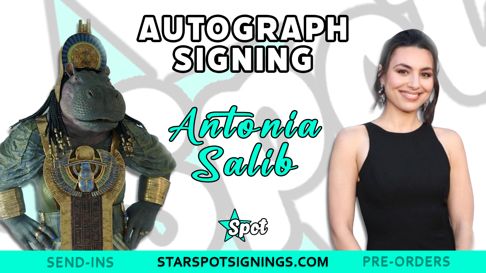 Antonia Salib to Sign For StarSpot! Taweret in Marvel's Moon Knight |