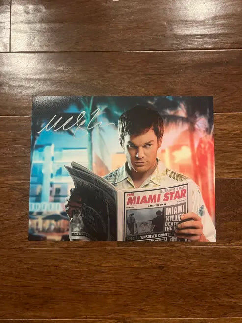Michael C. Hall Exclusive Signed Collection | Dexter Morgan | David Fisher