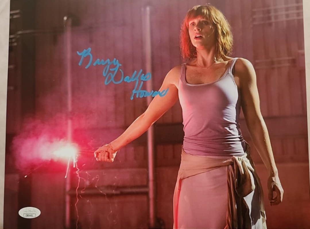 Bryce Dallas Howard Exclusive Signed Collection | Gwen Stacy | Claire Dearing | Yaddle