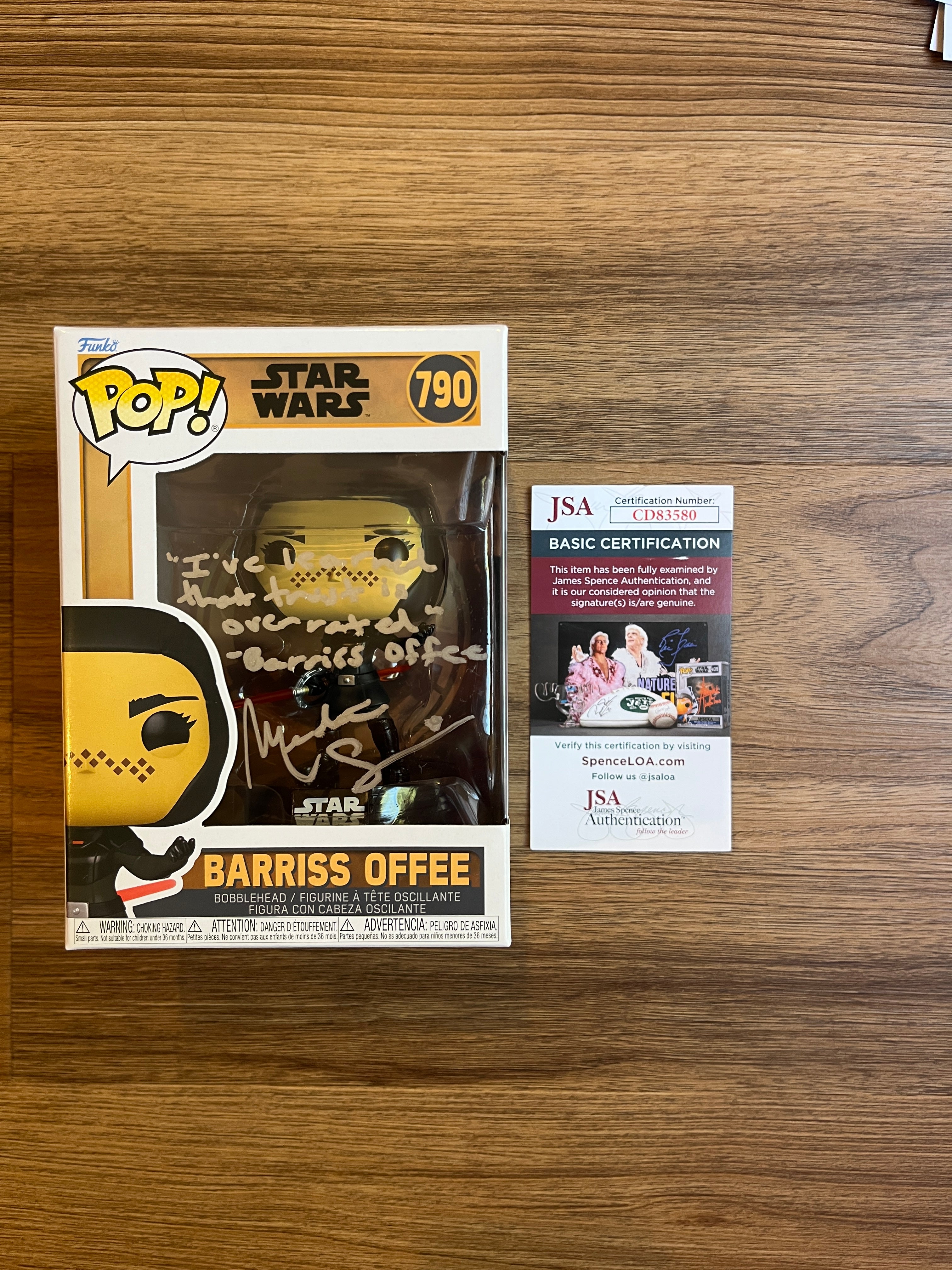 Meredith Salenger Exclusive Signed collection | Barriss Offee | Ione Marcy