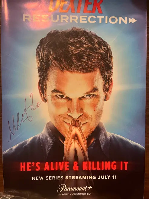 Michael C. Hall Exclusive Signed Collection | Dexter Morgan | David Fisher