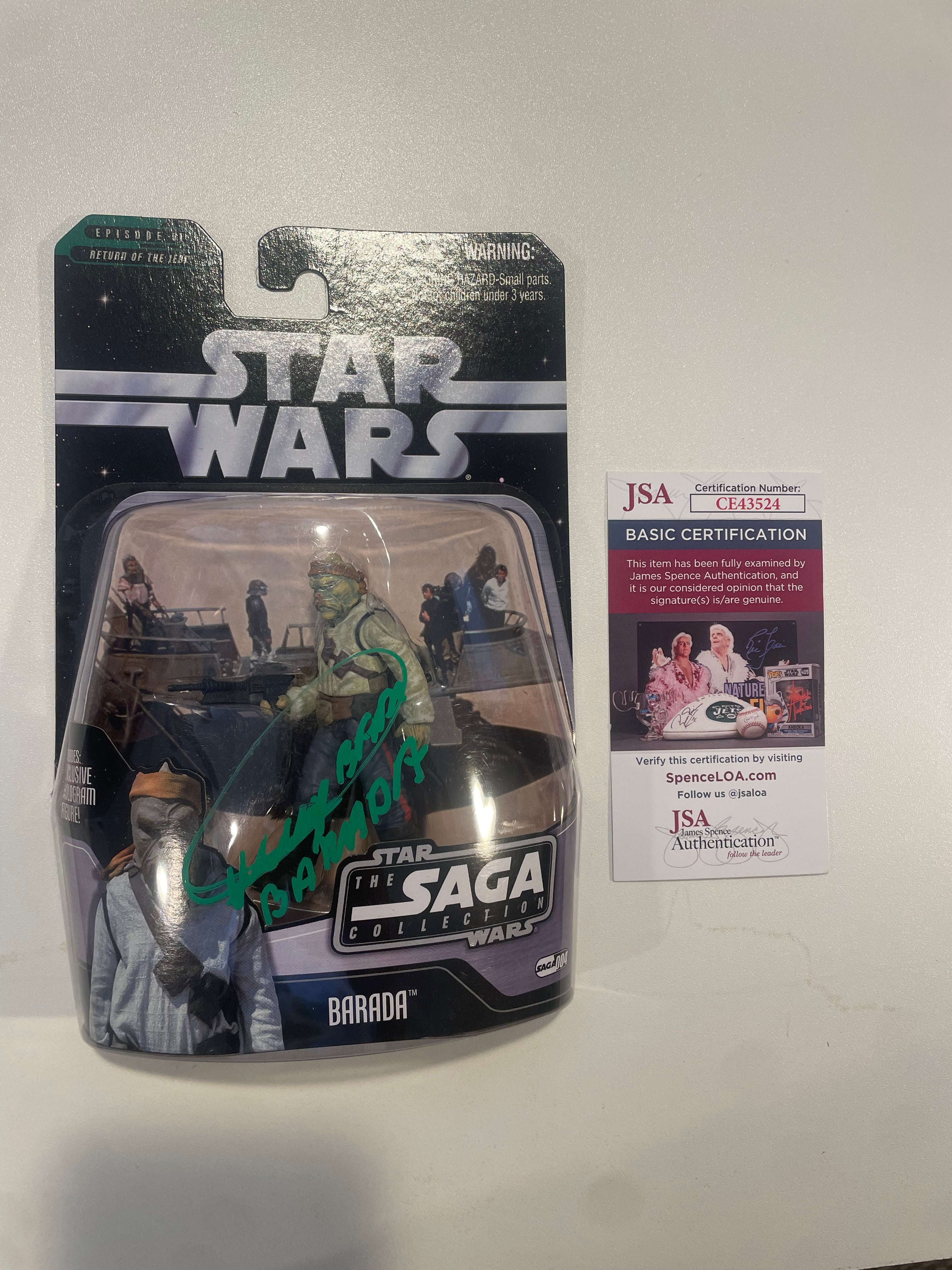 Dickey Beer Exclusive Signed Collection | Boba Fett | Biker Scout | Barada