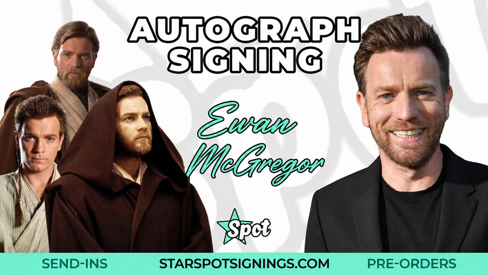 Ewan McGregor Autograph Signing