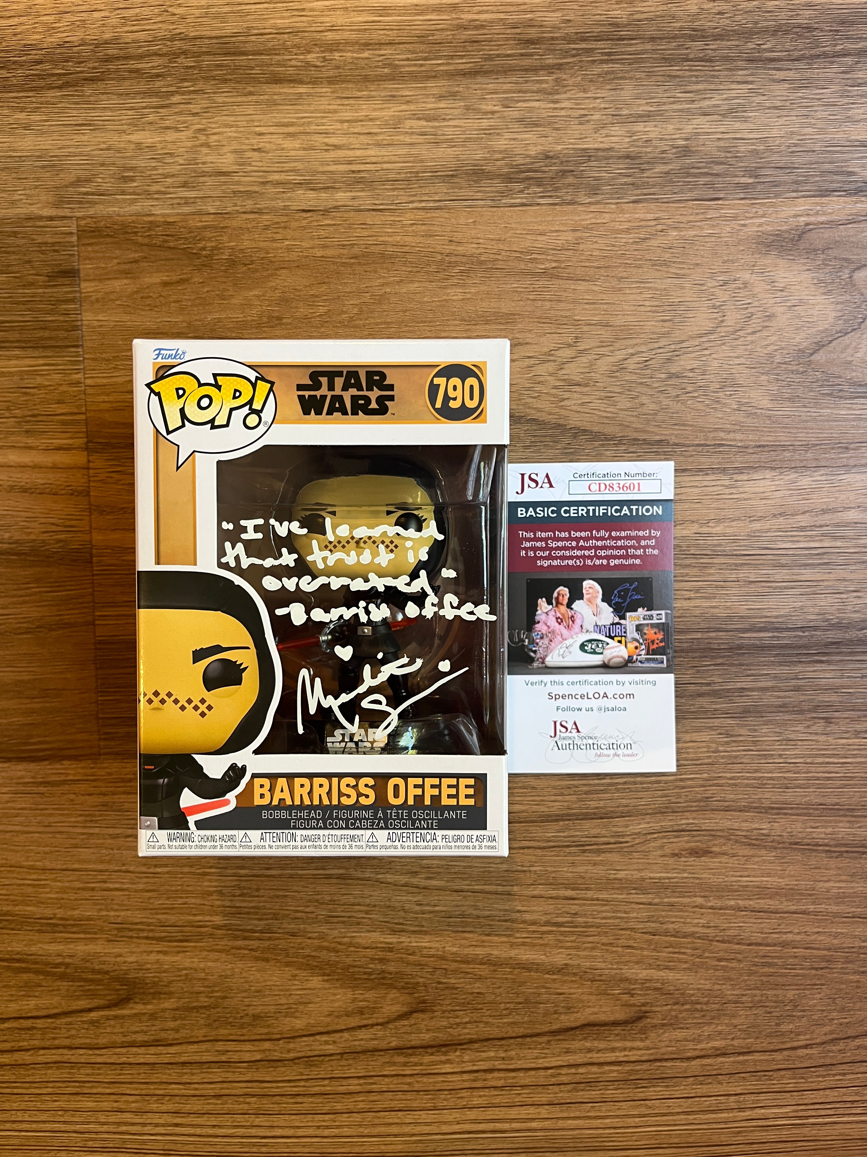 Meredith Salenger Exclusive Signed collection | Barriss Offee | Ione Marcy