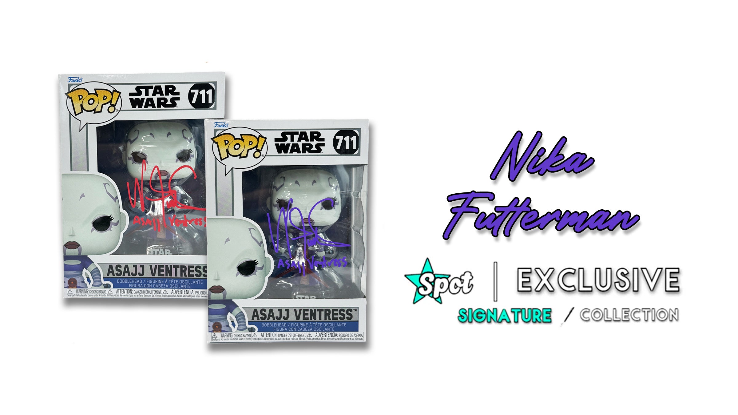 Nika Futterman Exclusive Signed Collection | Asajj Ventress