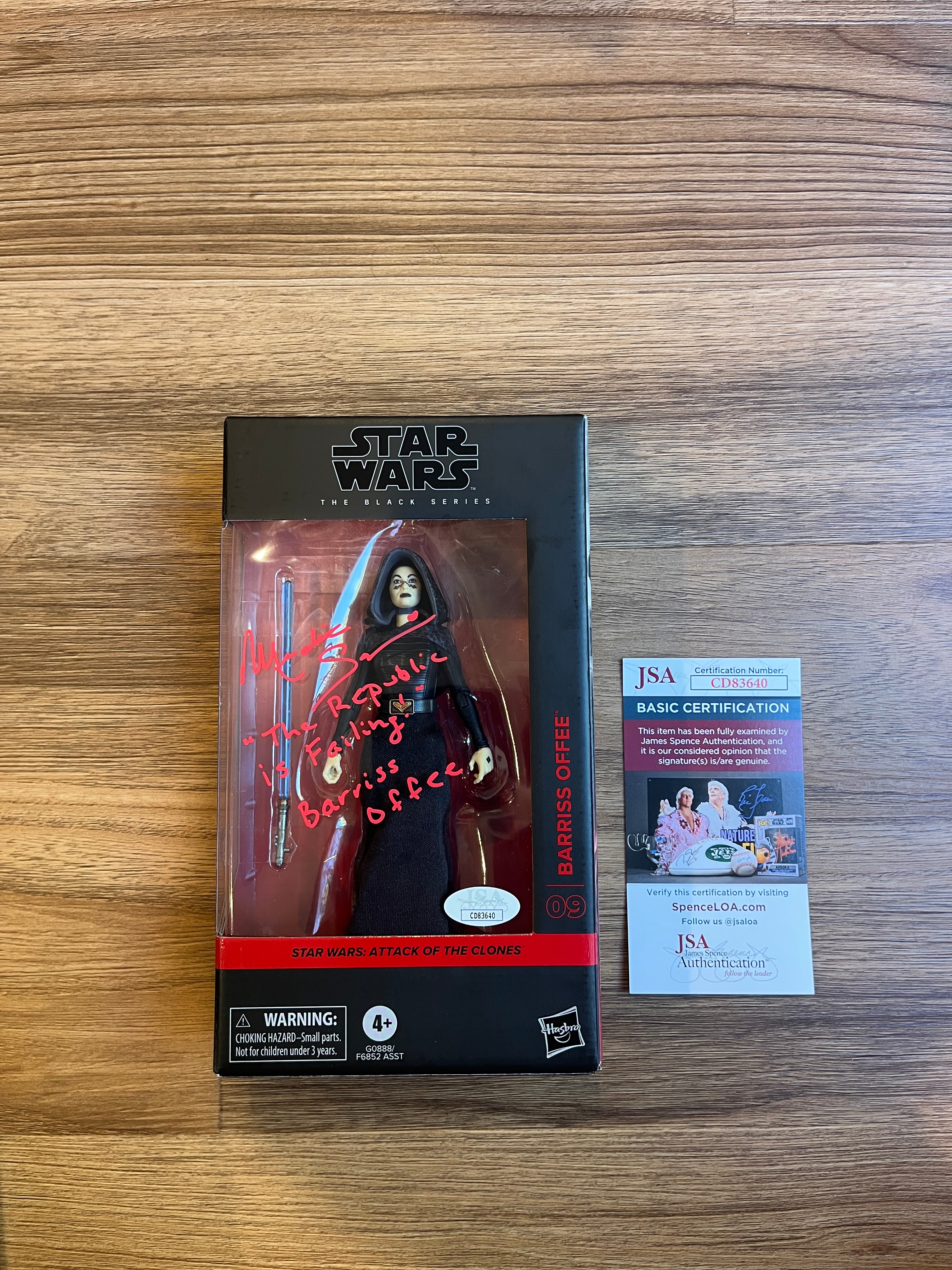 Meredith Salenger Exclusive Signed collection | Barriss Offee | Ione Marcy