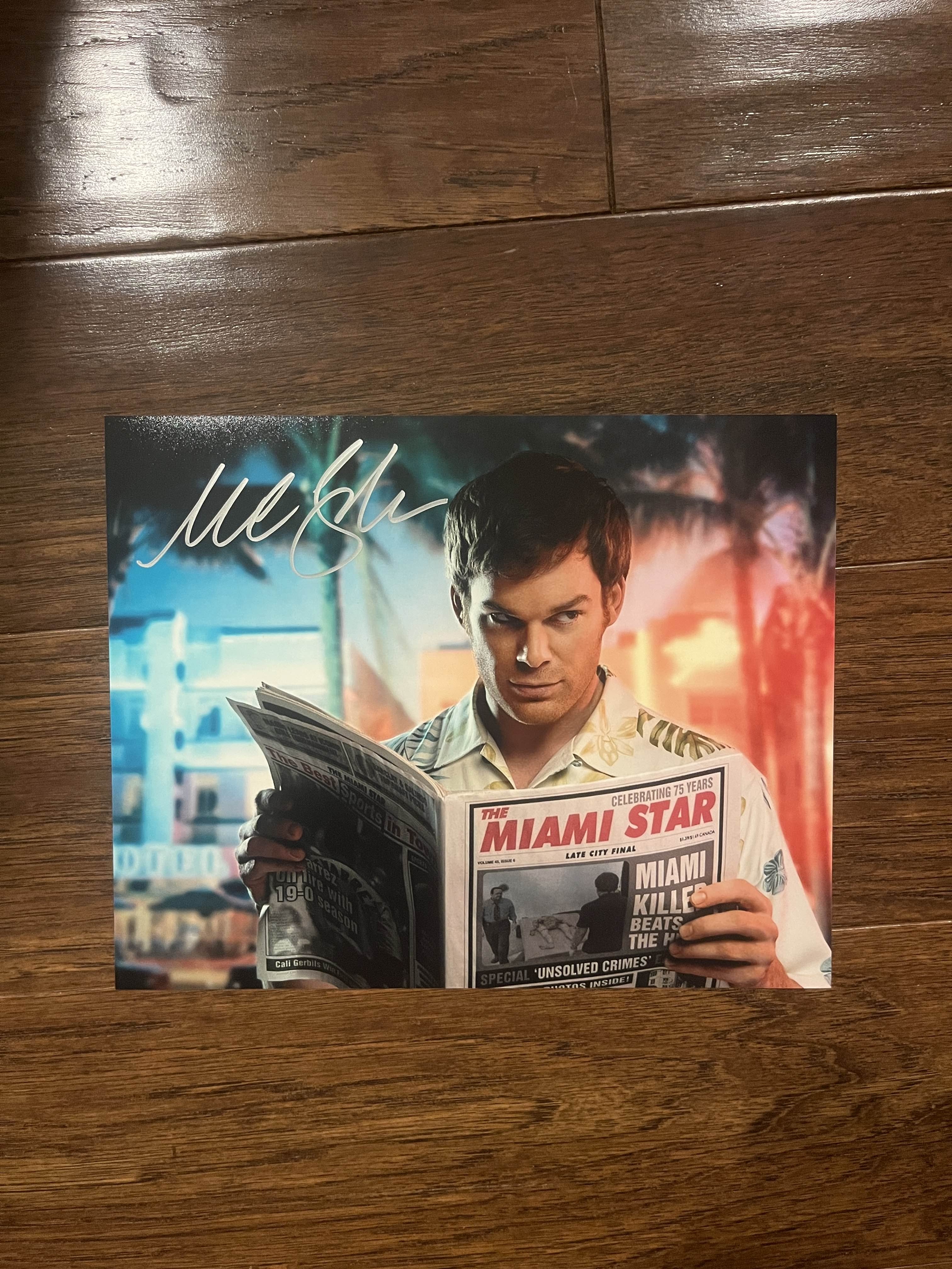 Michael C. Hall Exclusive Signed Collection | Dexter Morgan | David Fisher