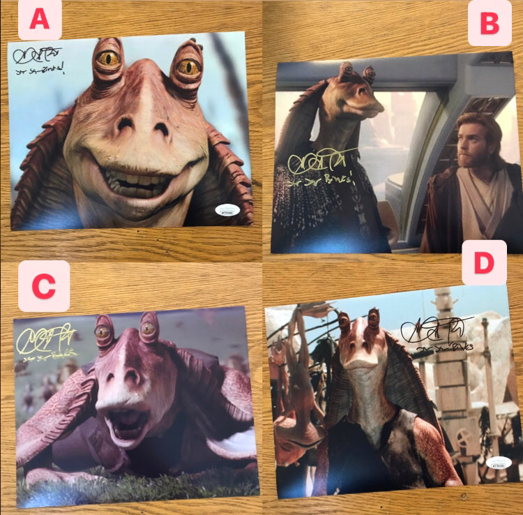 Ahmed Best Exclusive Signed Collection | Jar Jar Binks