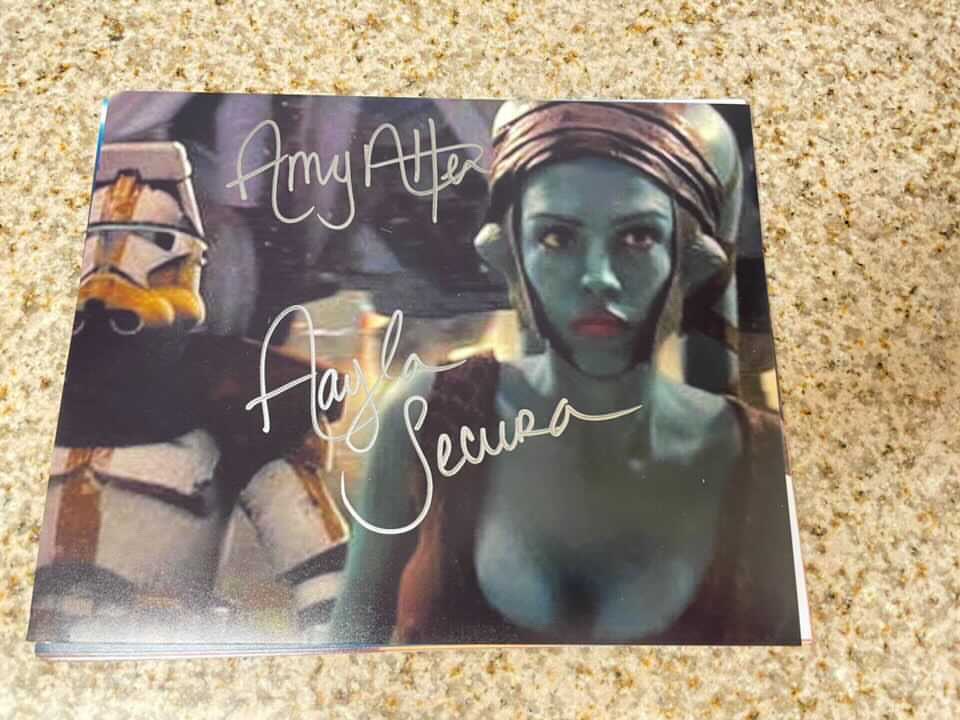 Amy Allen Exclusive Signed Collection | Aayla Secura