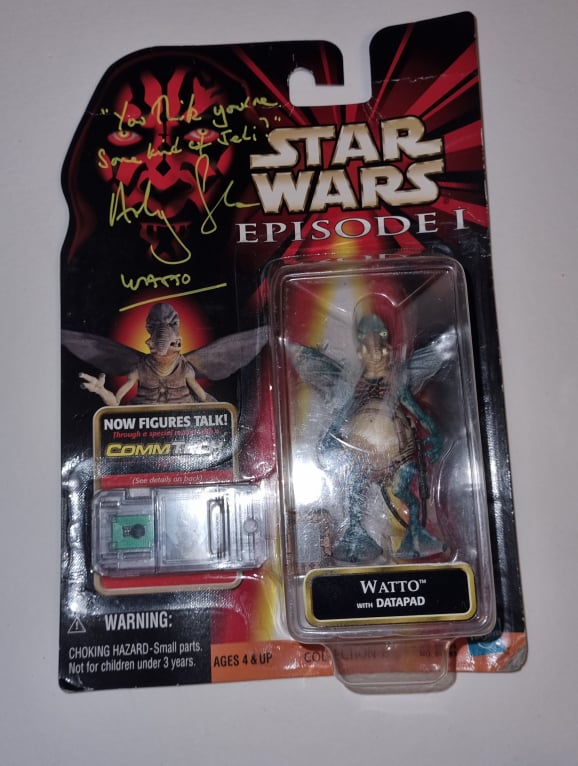 Andy Secombe Exclusive Signed Collection | Watto