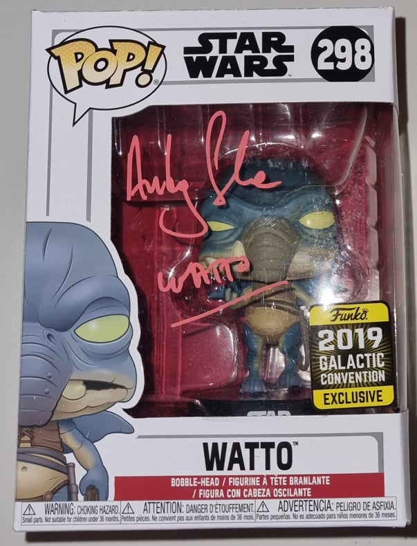 Andy Secombe Exclusive Signed Collection | Watto