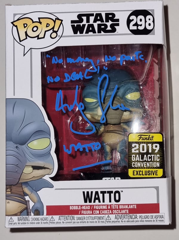 Andy Secombe Exclusive Signed Collection | Watto