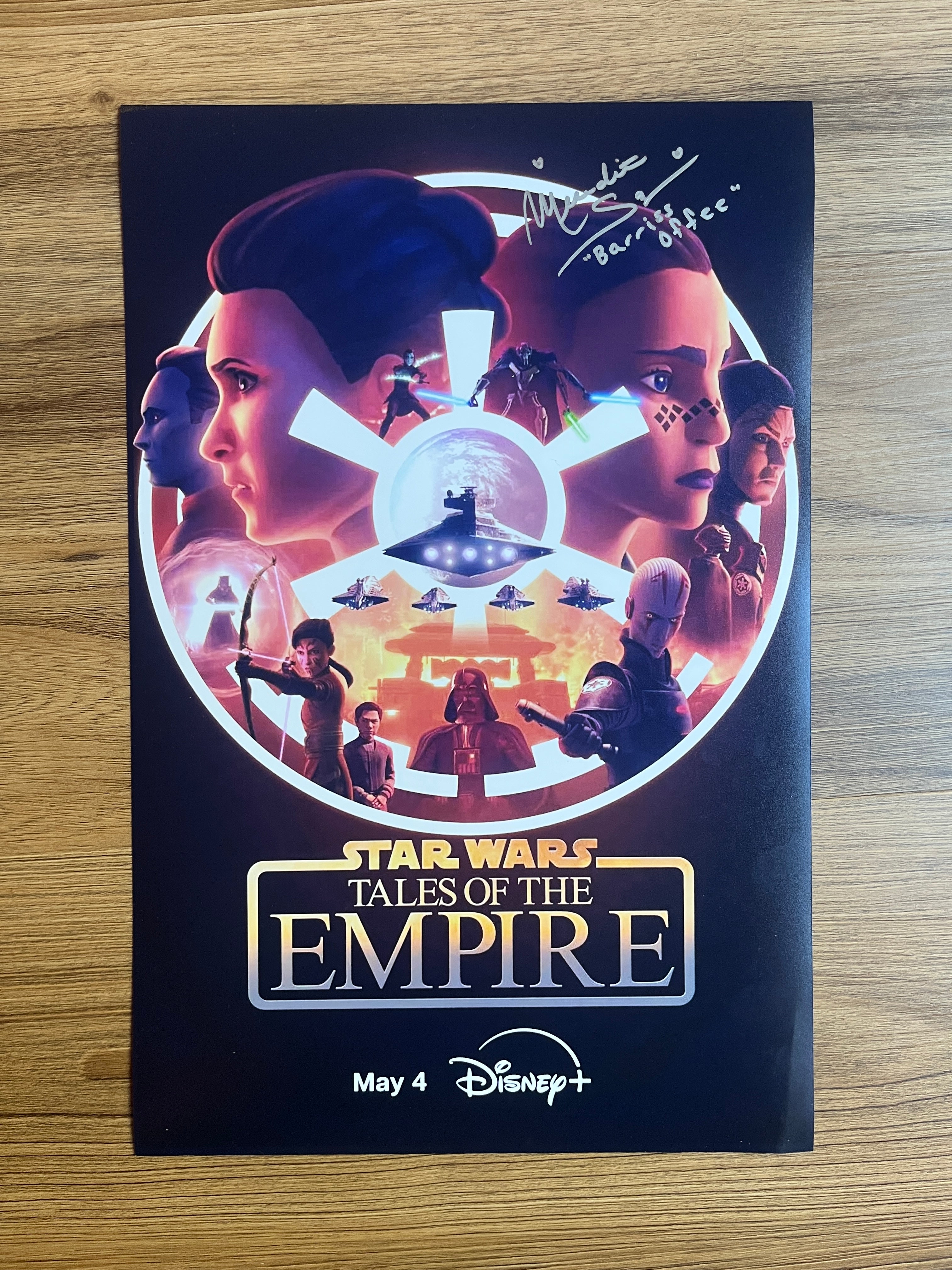 Meredith Salenger Exclusive Signed collection | Barriss Offee | Ione Marcy