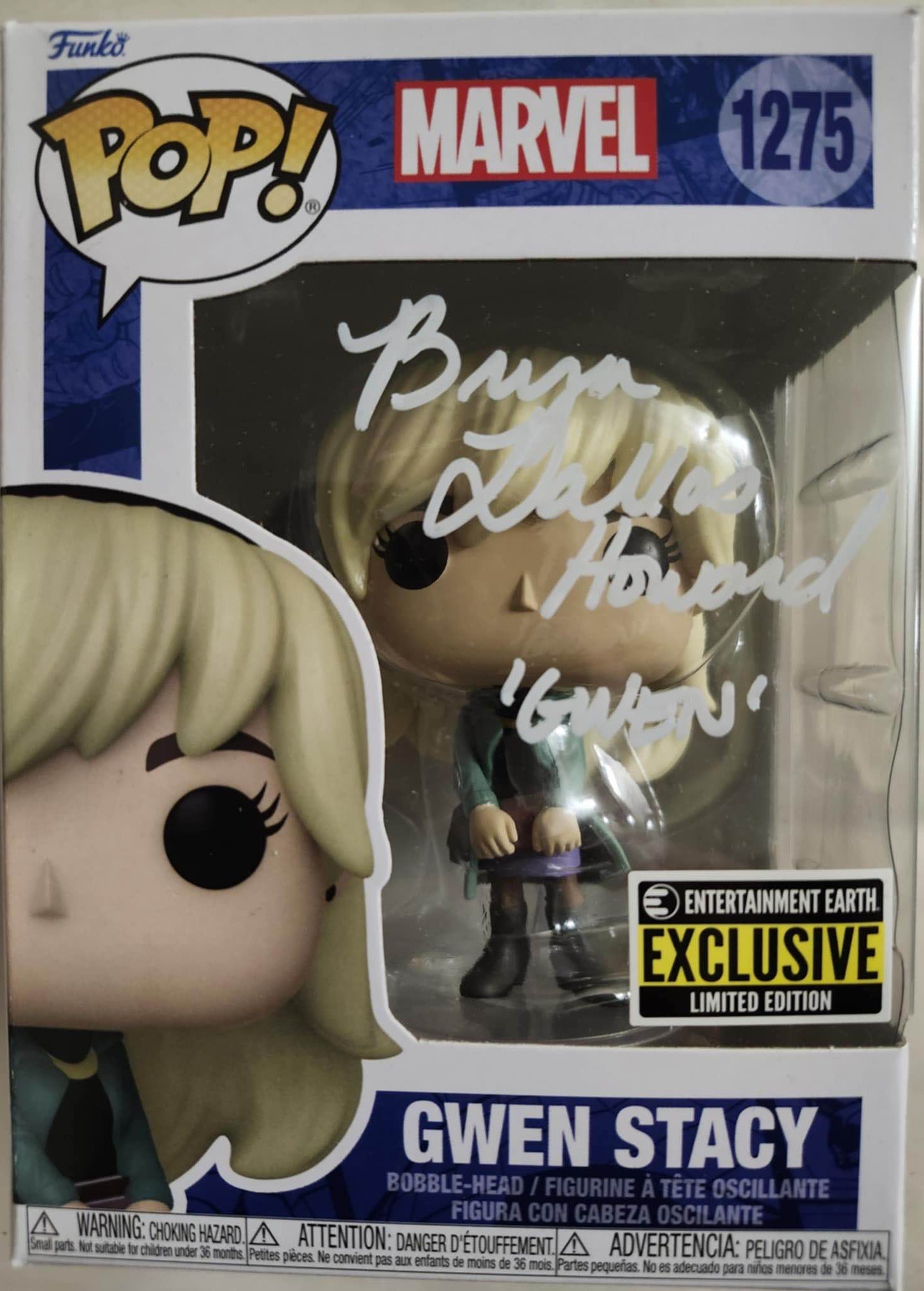 Bryce Dallas Howard Exclusive Signed Collection | Gwen Stacy | Claire Dearing