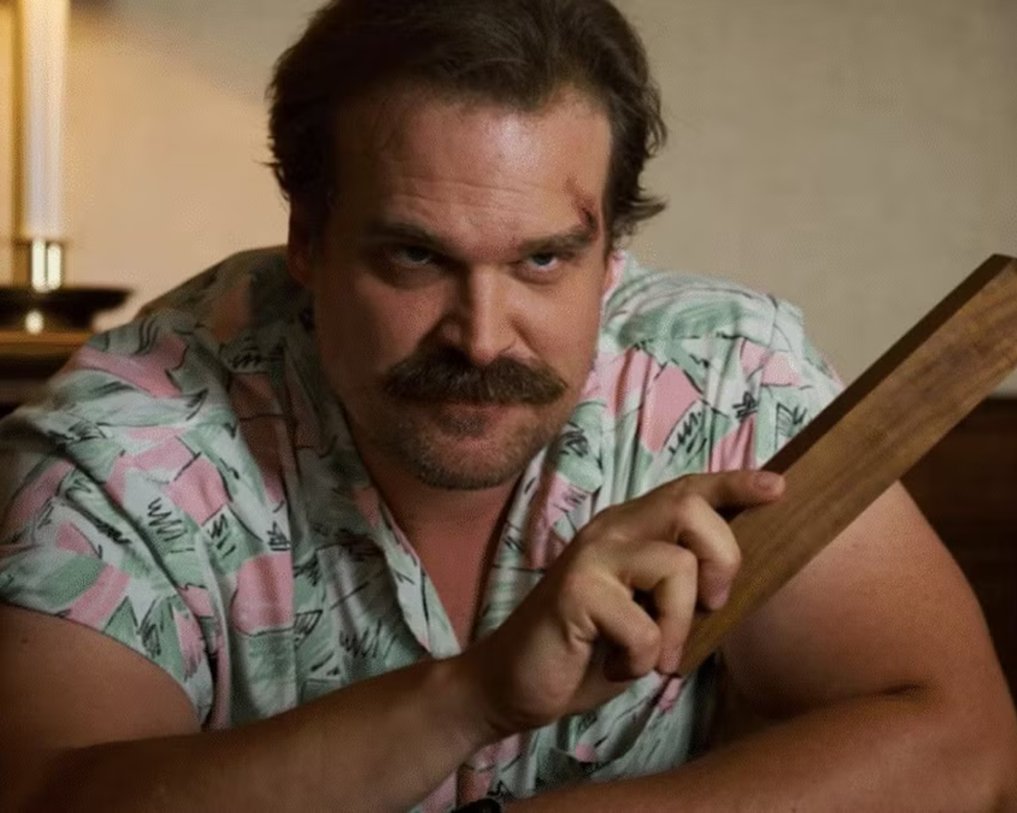 David Harbour Autograph Signing