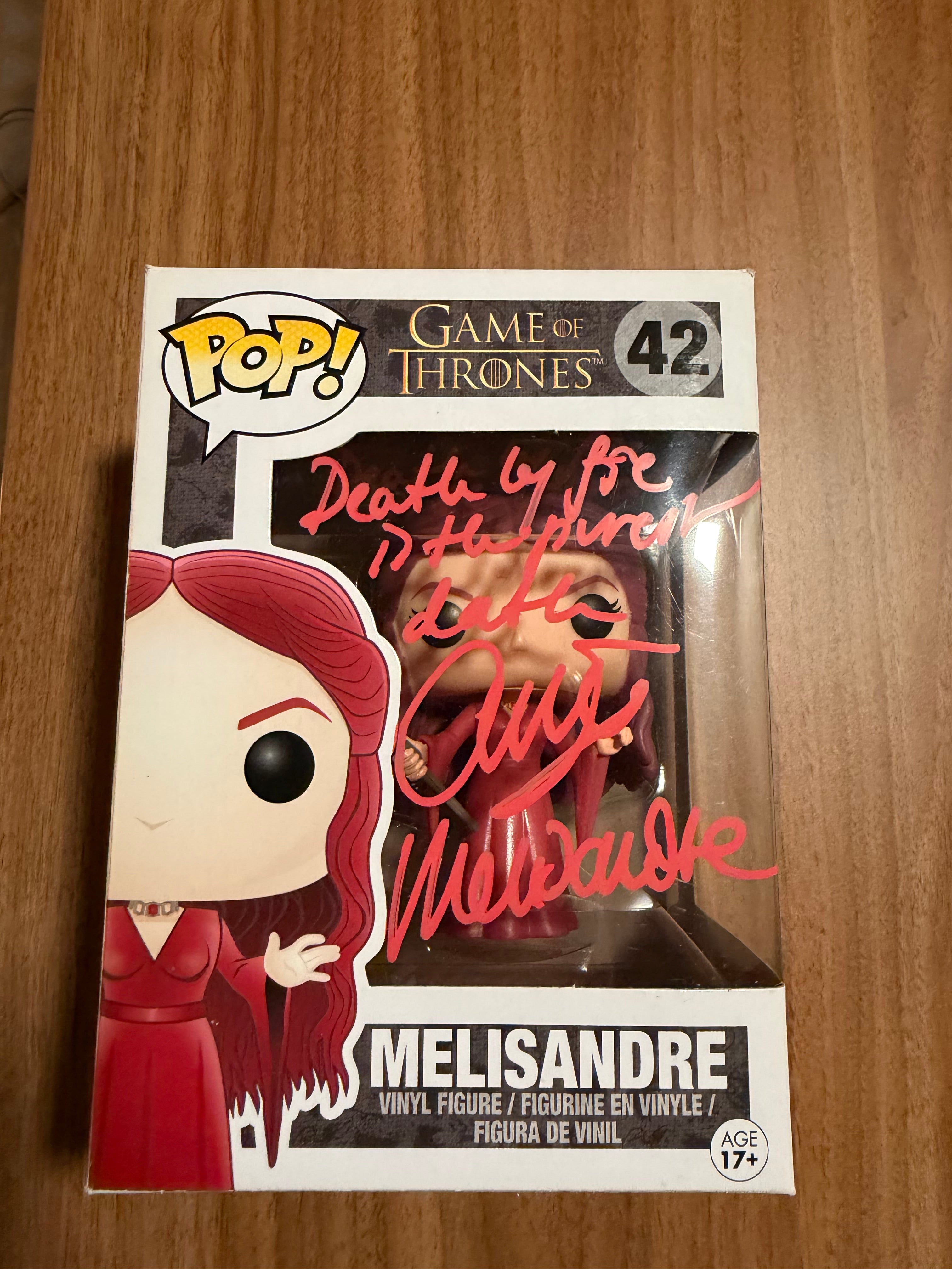 Carice van Houten Exclusive Signed Collection | Melisandre
