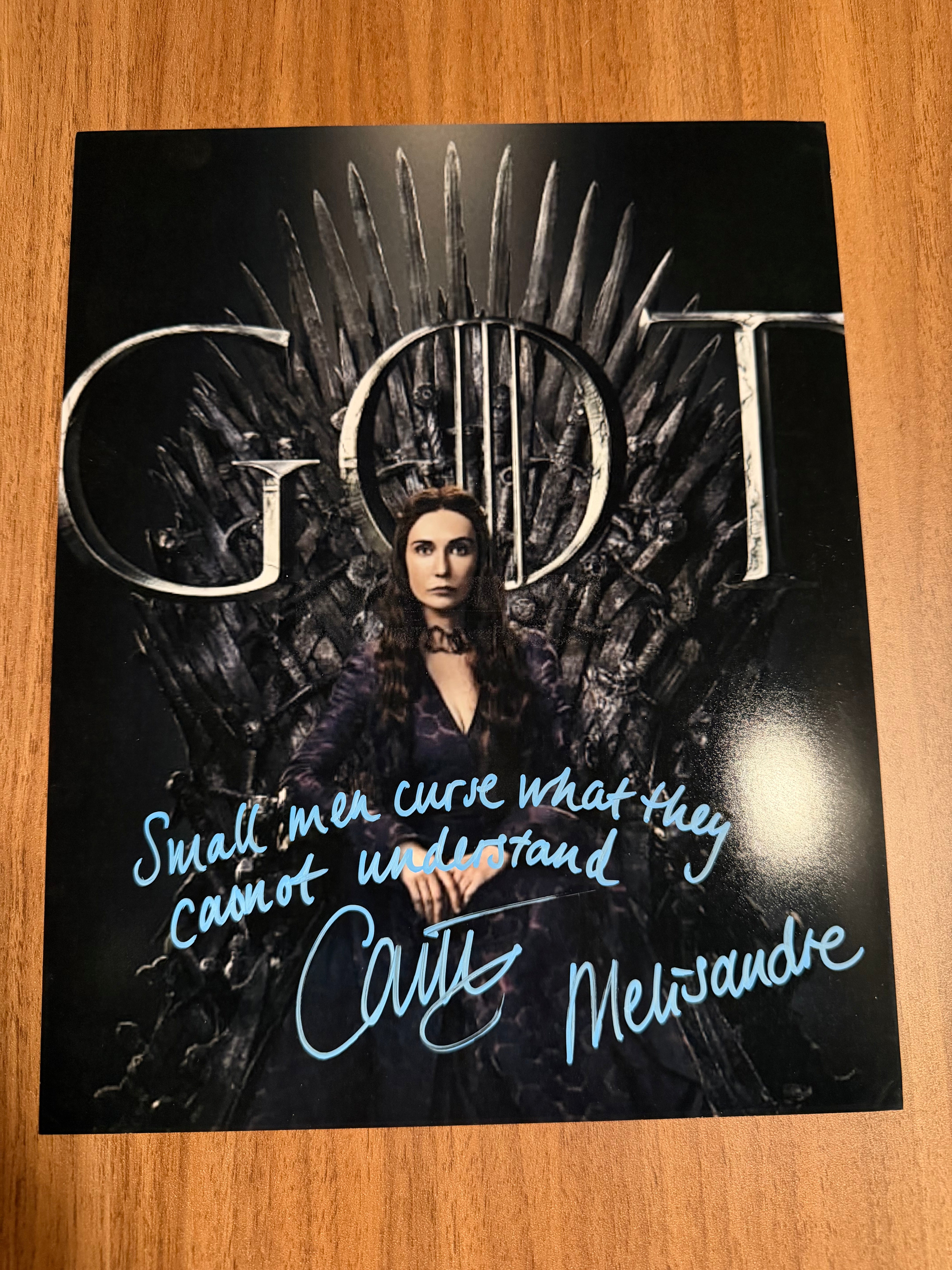 Carice van Houten Exclusive Signed Collection | Melisandre