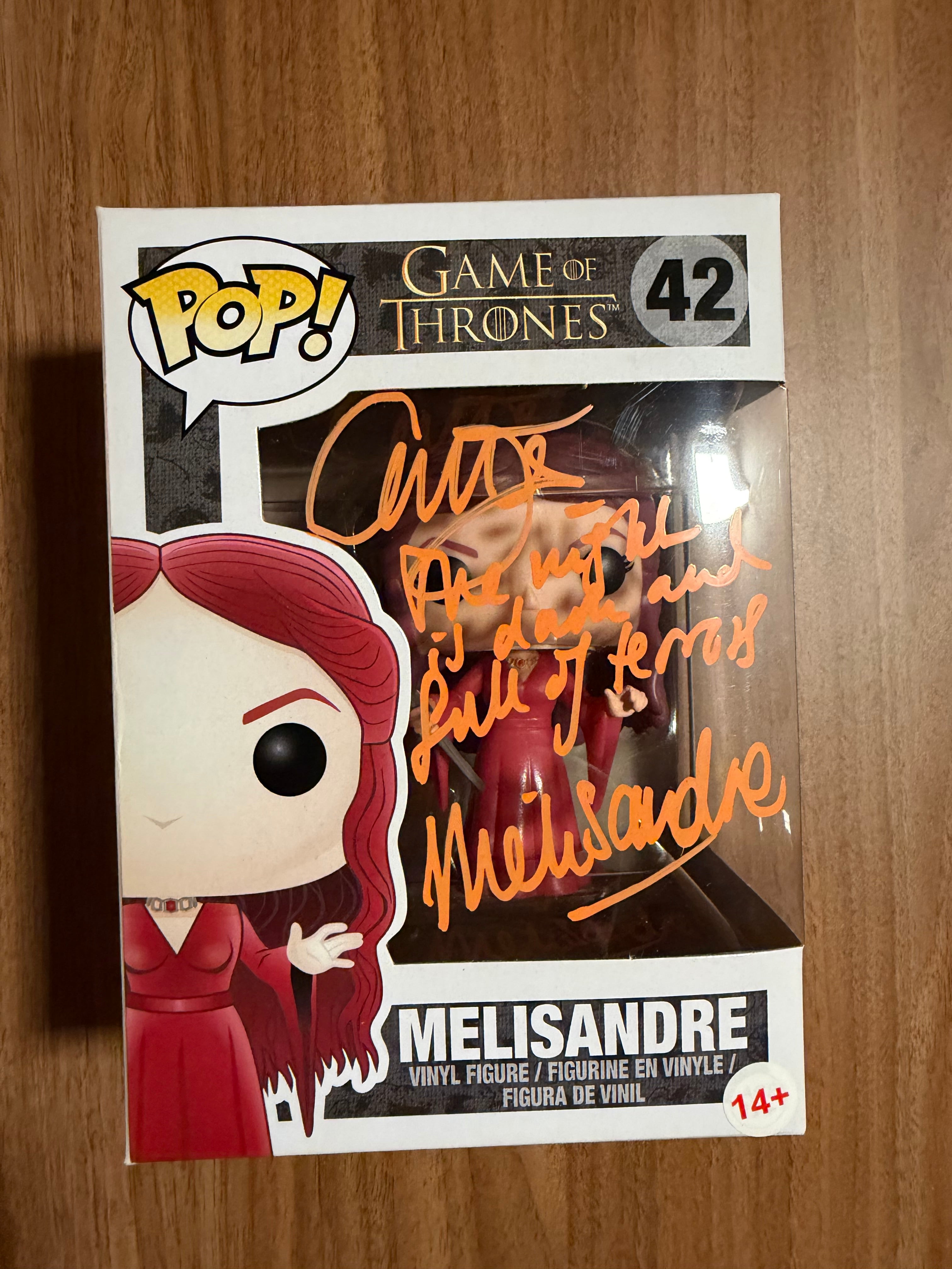 Carice van Houten Exclusive Signed Collection | Melisandre