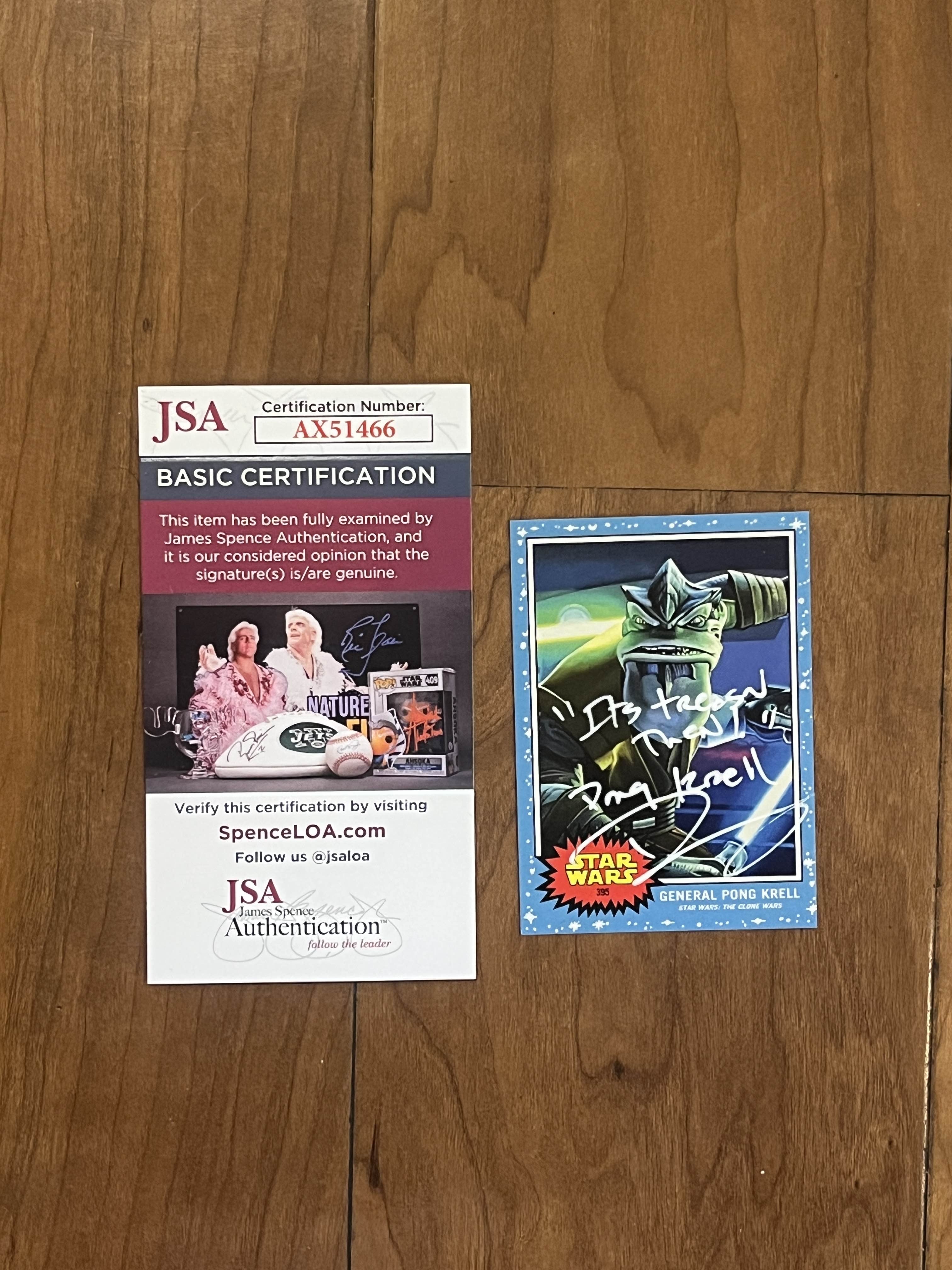 Dave Fennoy Exclusive Signed Collection | Pong Krell | Lee Everett