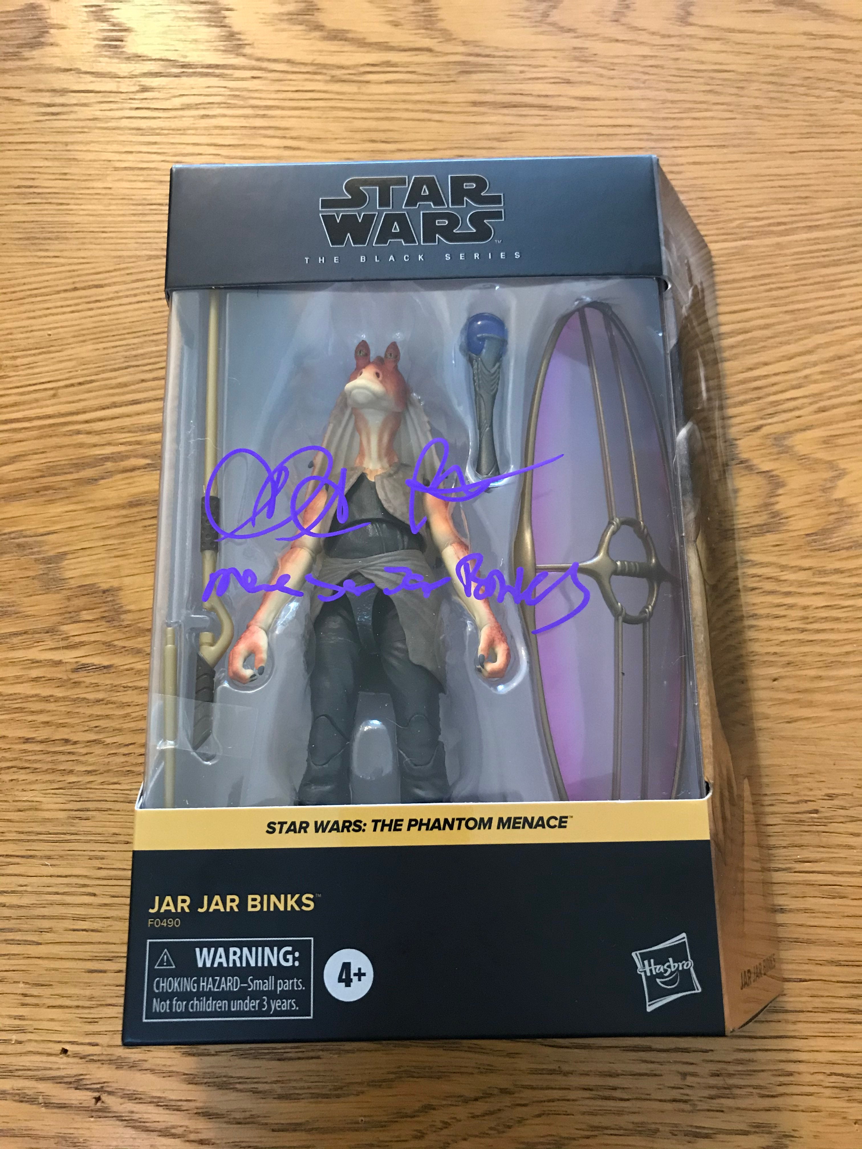 Ahmed Best Exclusive Signed Collection | Jar Jar Binks