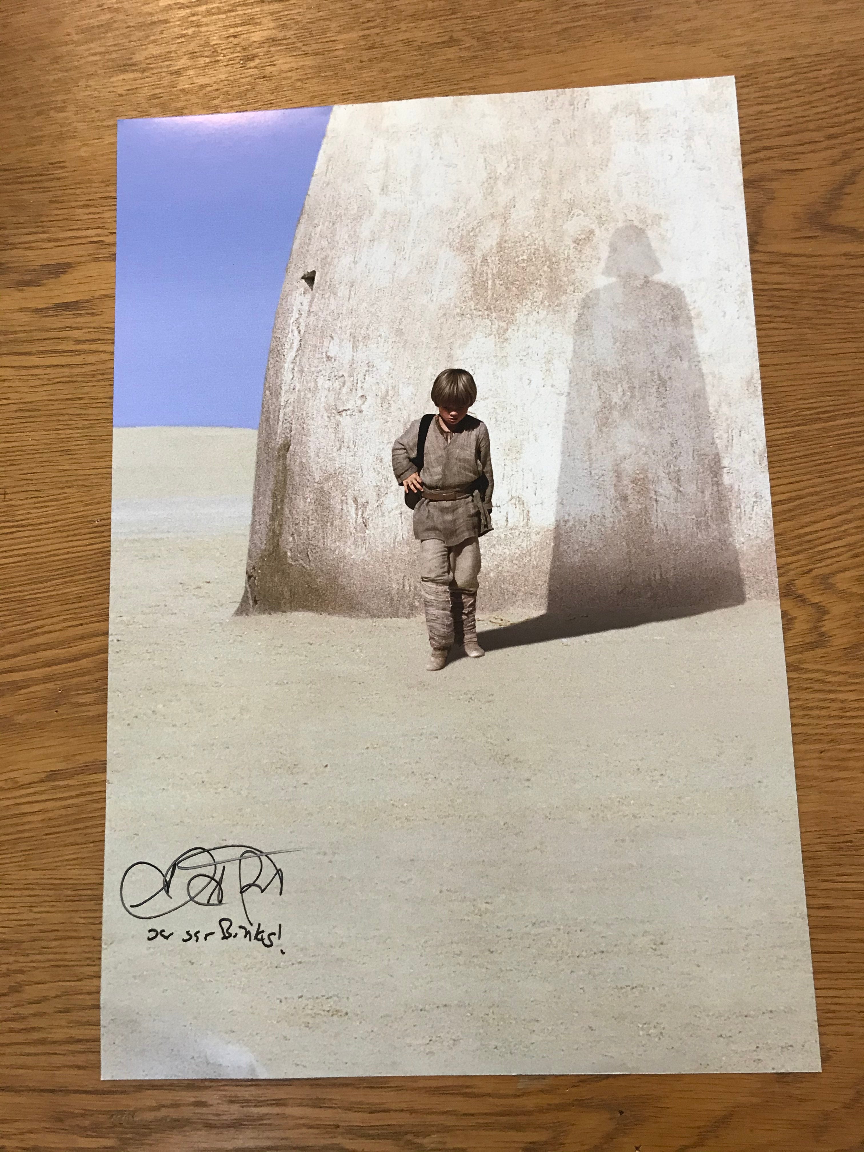 Ahmed Best Exclusive Signed Collection | Jar Jar Binks