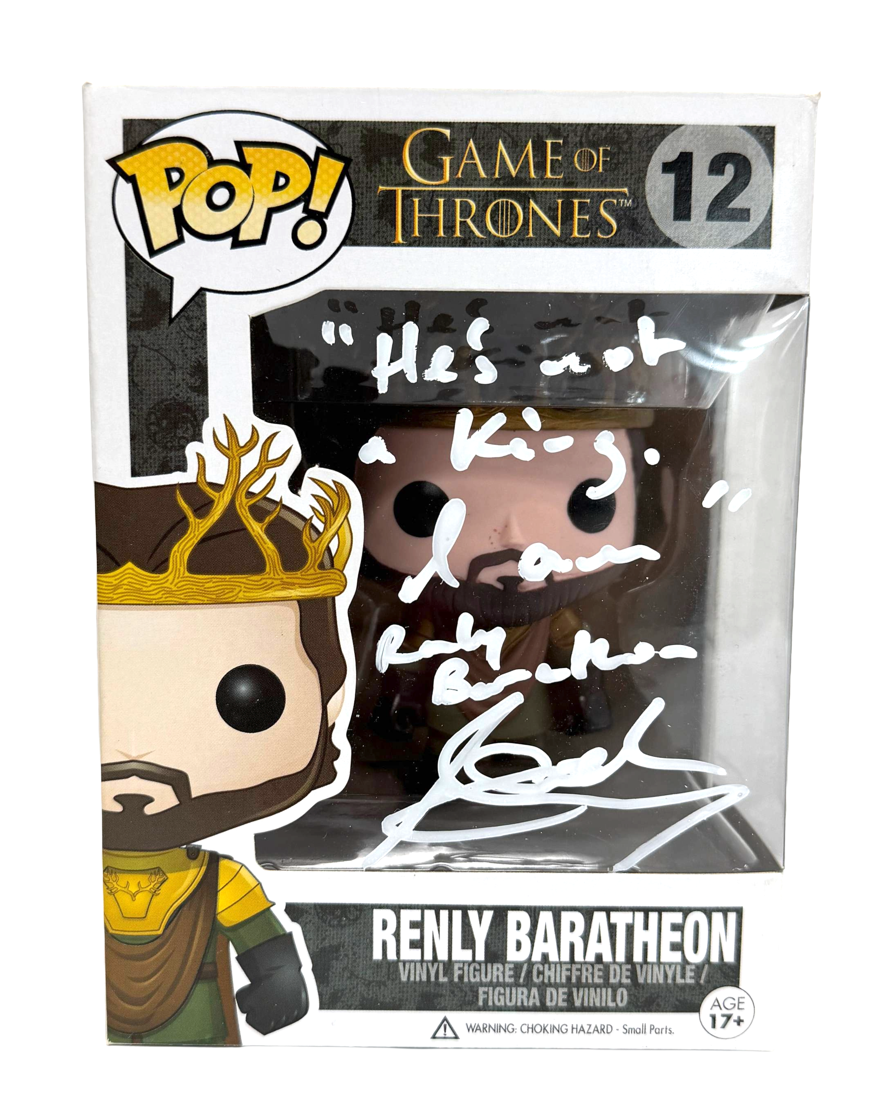 Gethin Anthony Exclusive Signed Collection | Renly Baratheon