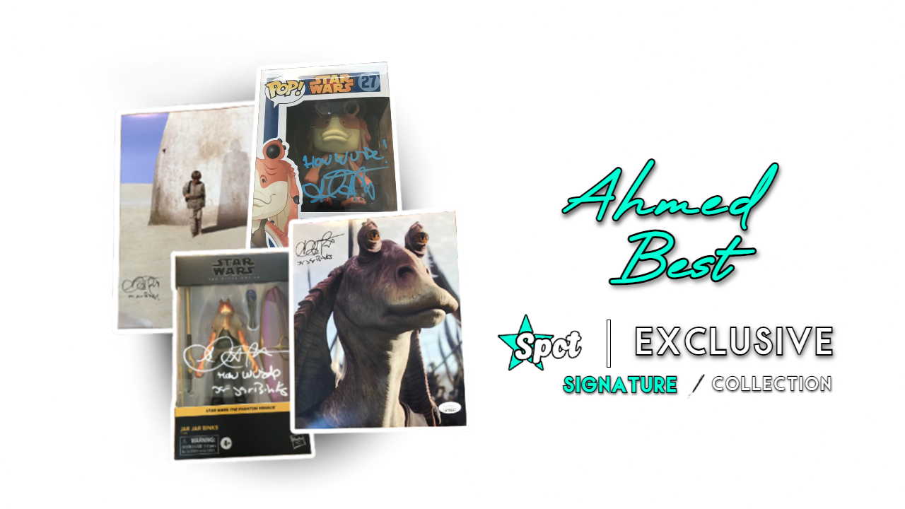 Ahmed Best Exclusive Signed Collection | Jar Jar Binks