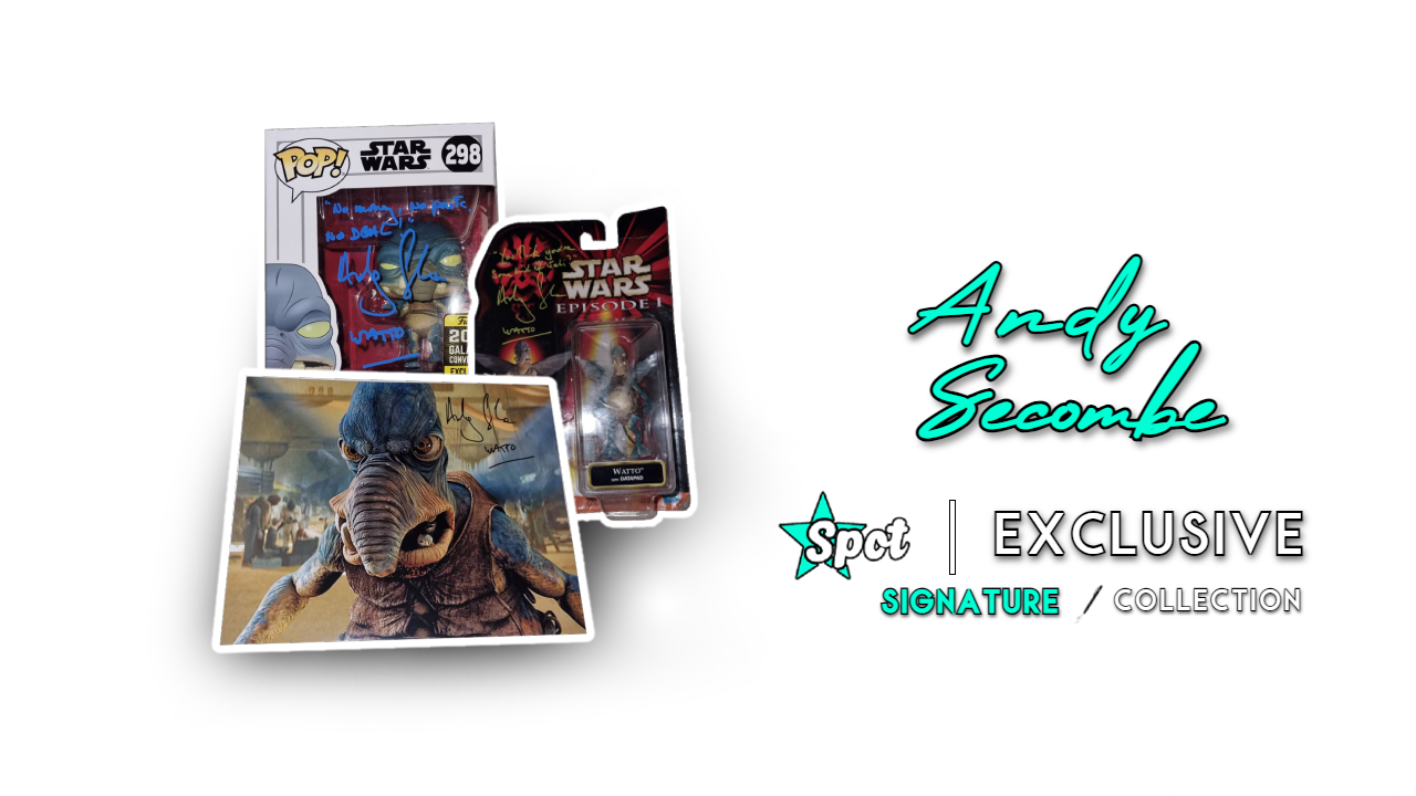 Andy Secombe Exclusive Signed Collection | Watto
