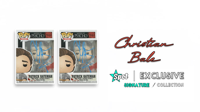 Christian Bale Exclusive Signed Collection | Patrick Bateman | Batman