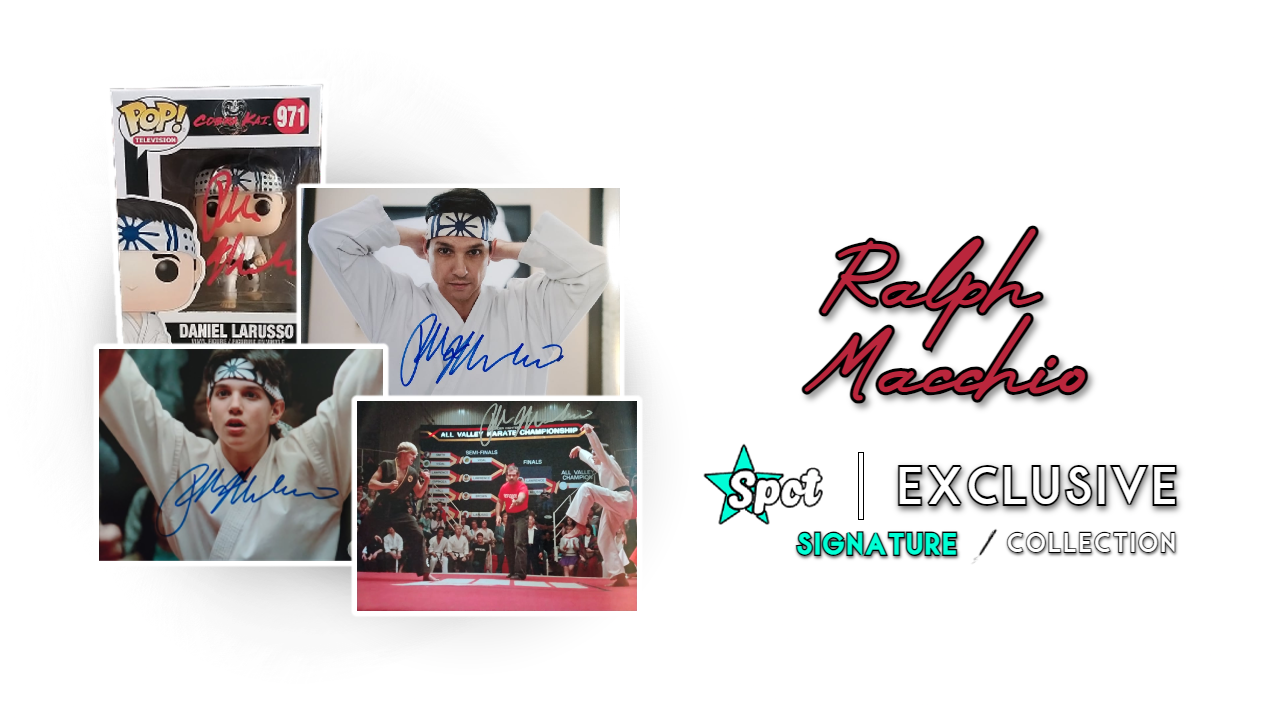 Ralph Macchio Exclusive Signed Collection | Daniel LaRusso