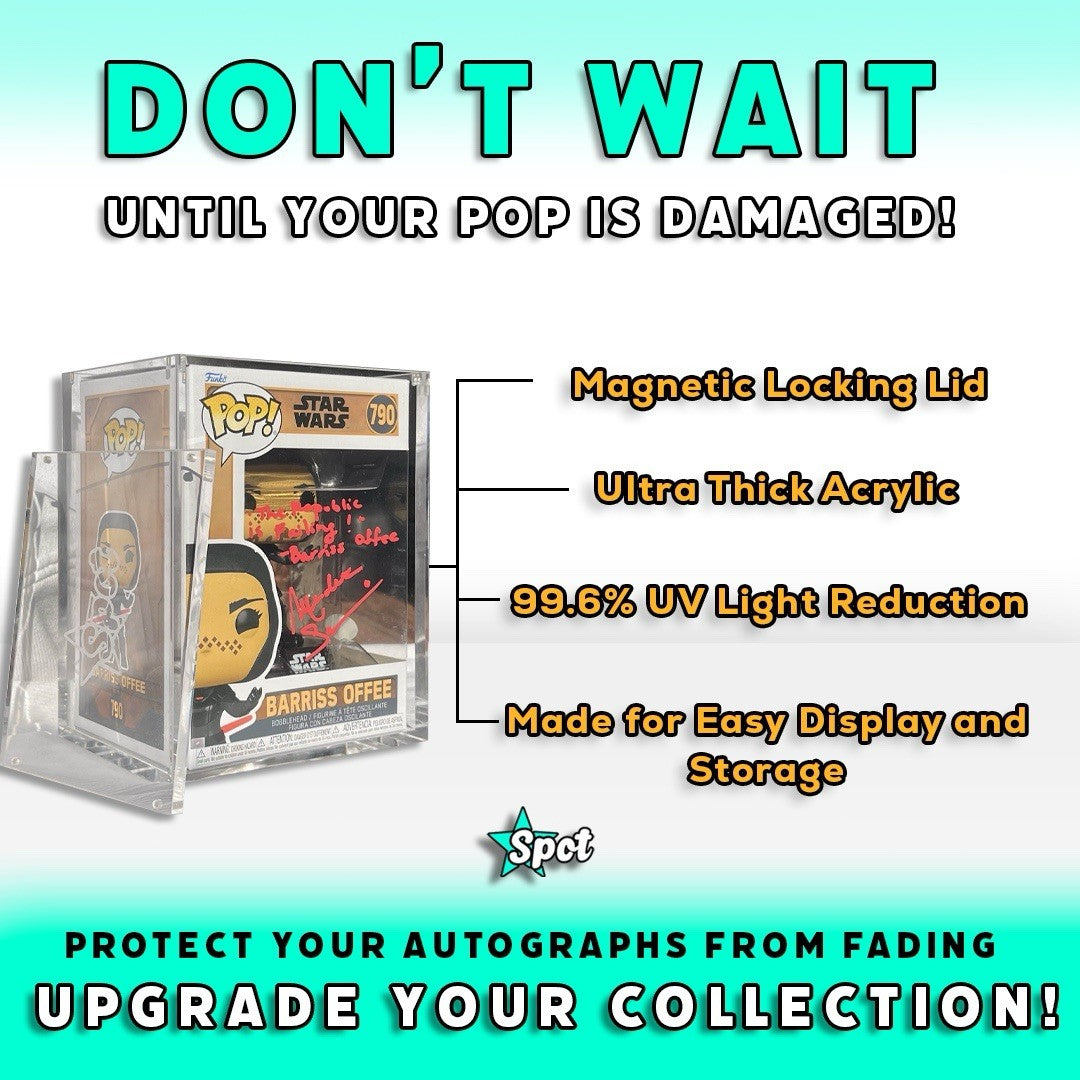 StarSpot Premium Funko Protector Acrylic Hard Stack for 4" Pops Magnetic Lid