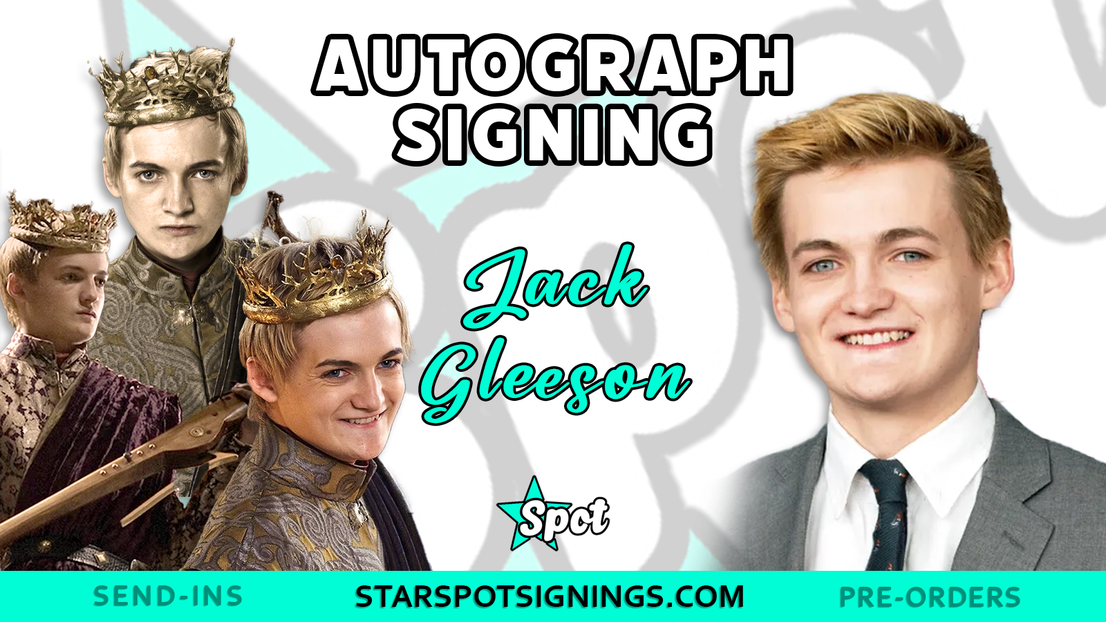 Jack Gleeson Autograph Signing