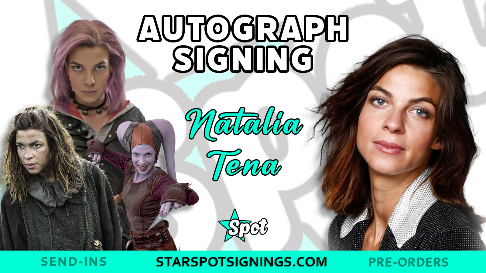 Natalia Tena Autograph Signing