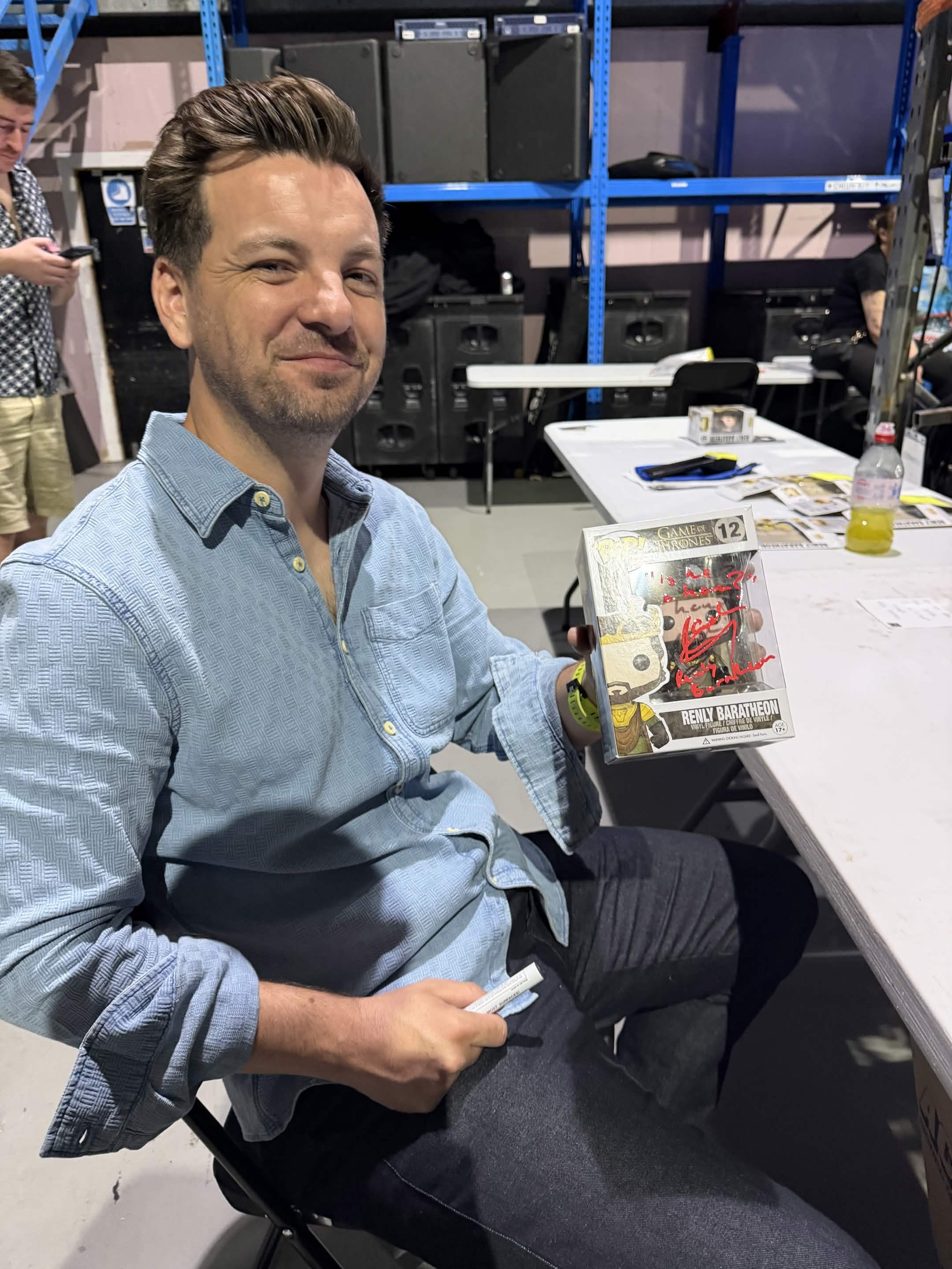Gethin Anthony's Epic Autograph Signing with StarSpot! | Renly Baratheon in Game of Thrones