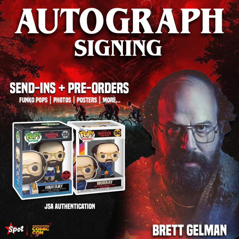 Brett Gelman to Sign for StarSpot! | Murray Bauman in Stranger Things & More!