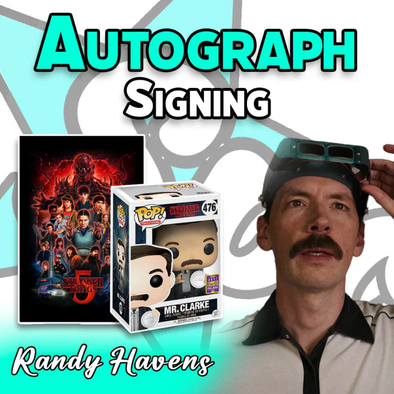 Randy Havens to Sign for StarSpot! | Mr. Clarke | Stranger Things | Guardians of the Galaxy Vol. 3 | The Suicide Squad