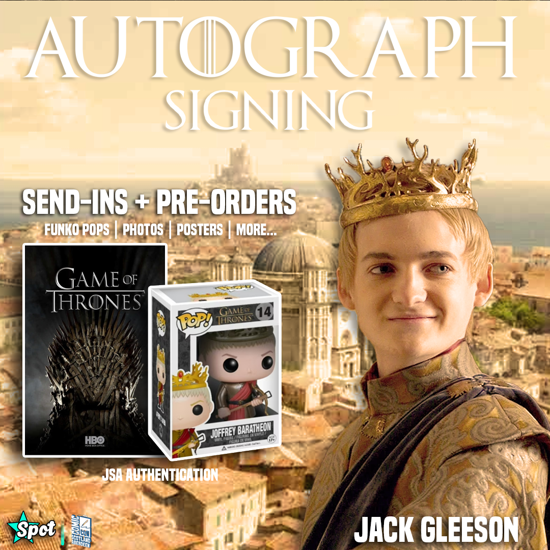👑 Jack Gleeson to Sign for StarSpot! | King Joffrey Baratheon in Game of Thrones