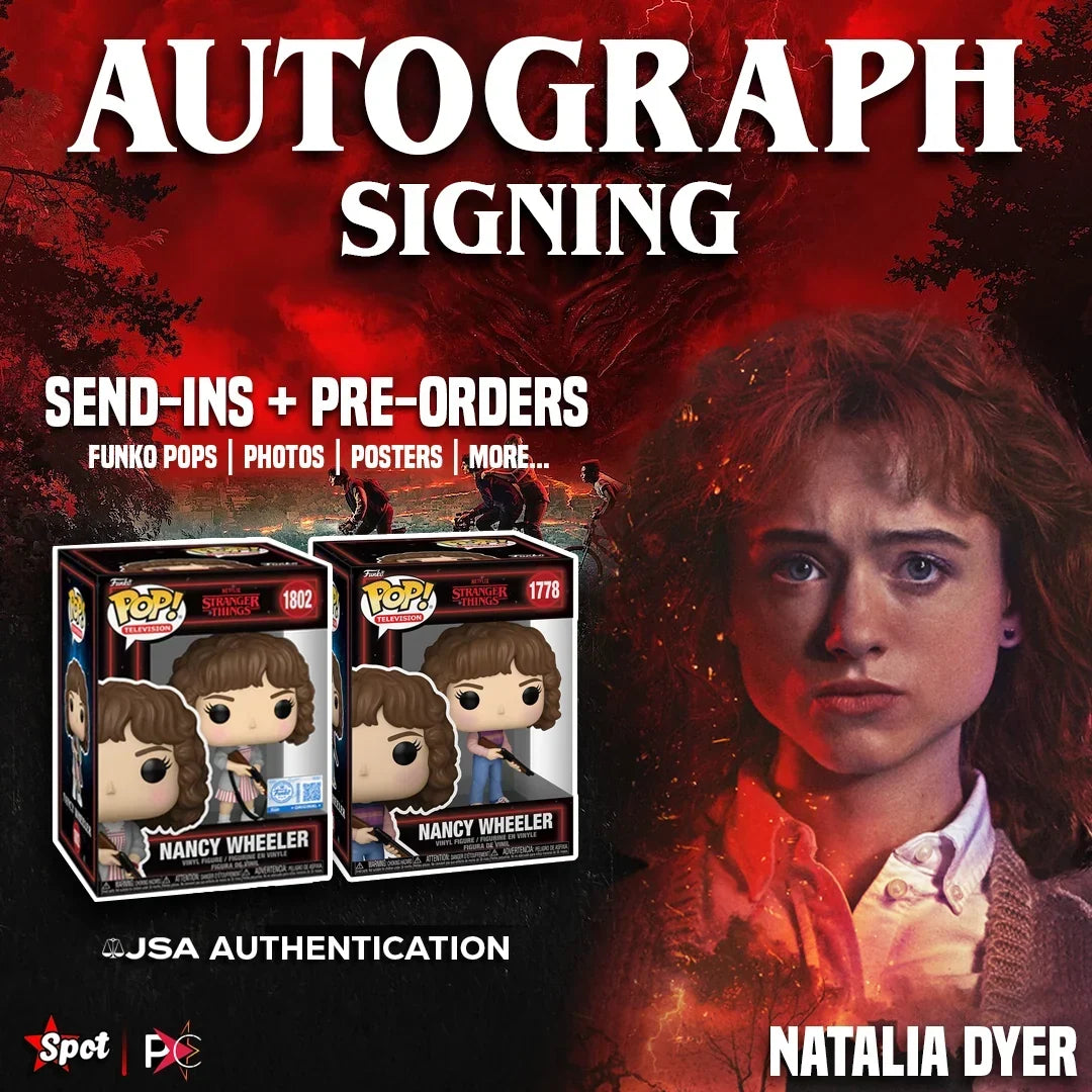 Natalia Dyer to Sign for StarSpot! | Nancy Wheeler in Stranger Things