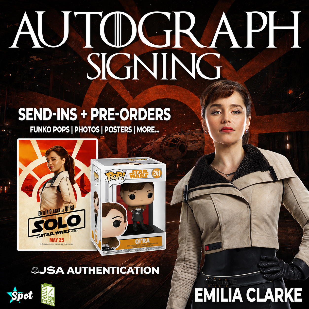 Newly Available Qi'ra Funko Pops! | Solo: A Star Wars Story
