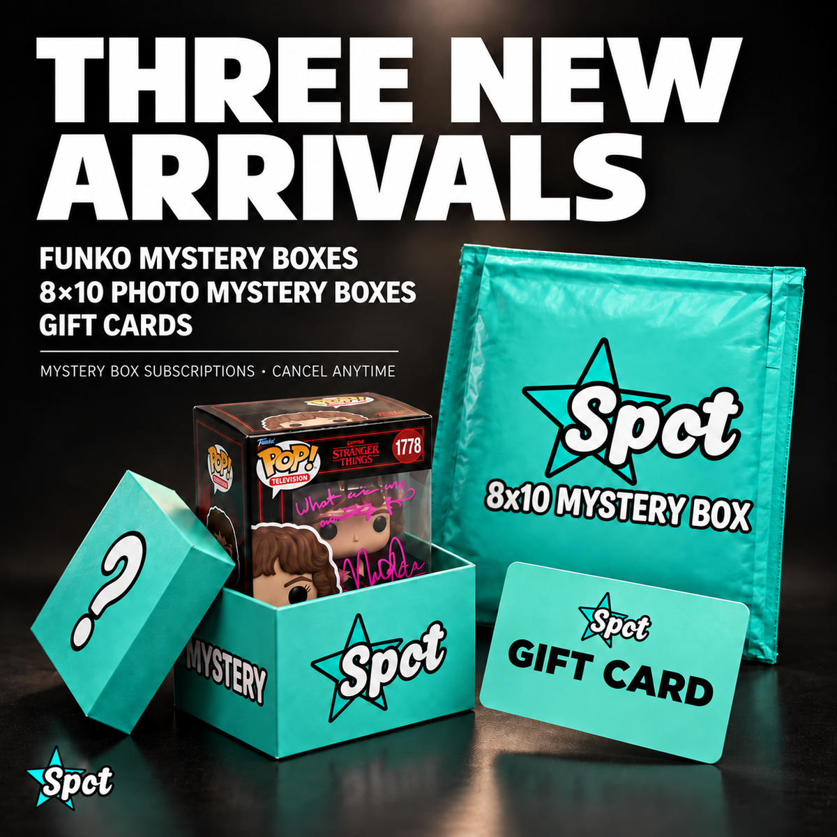 Mystery Boxes & Gift Cards Have Arrived at StarSpot!